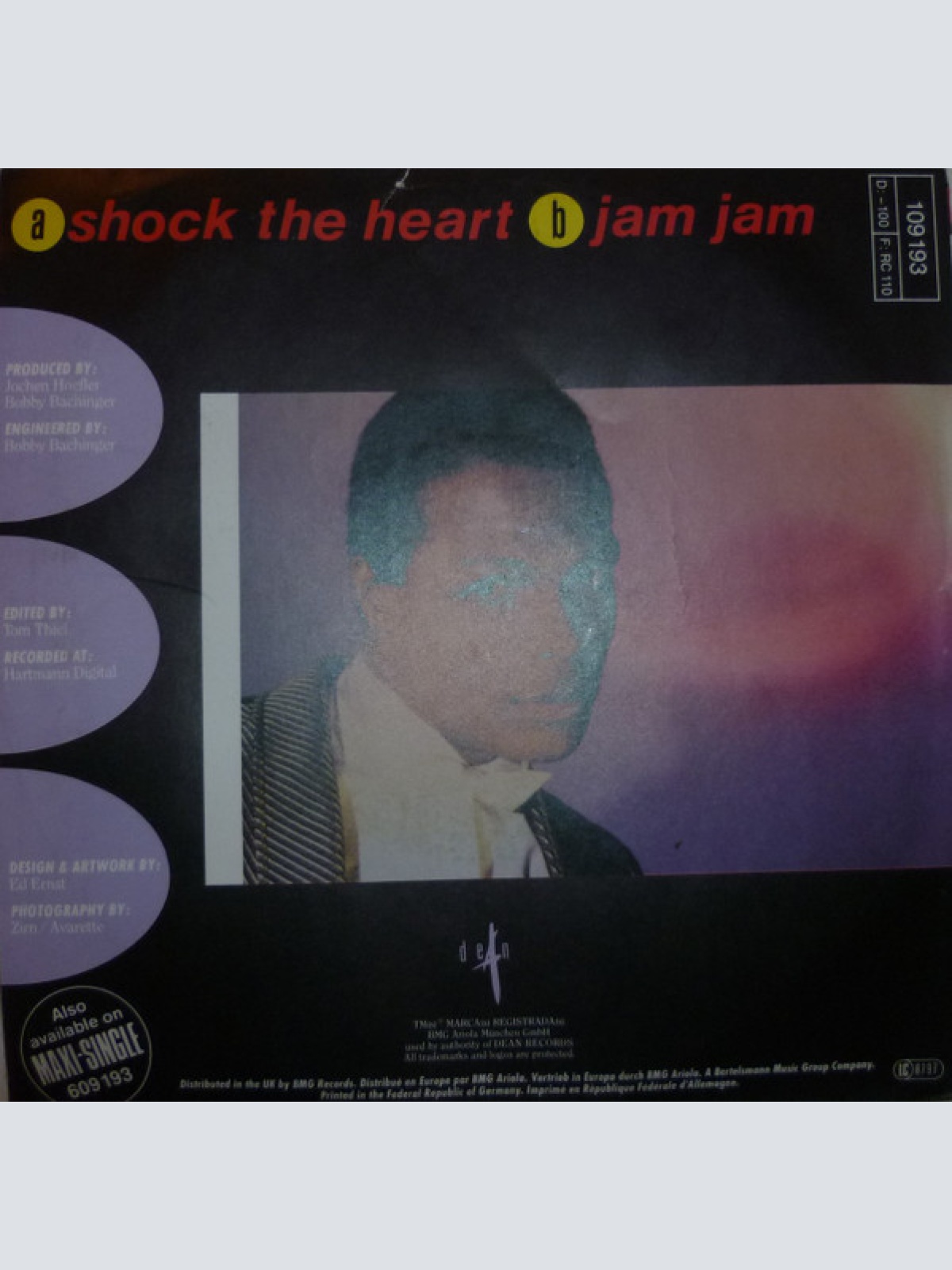 Vinyl / Kenny Stewart & The Difference - Shock The Heart