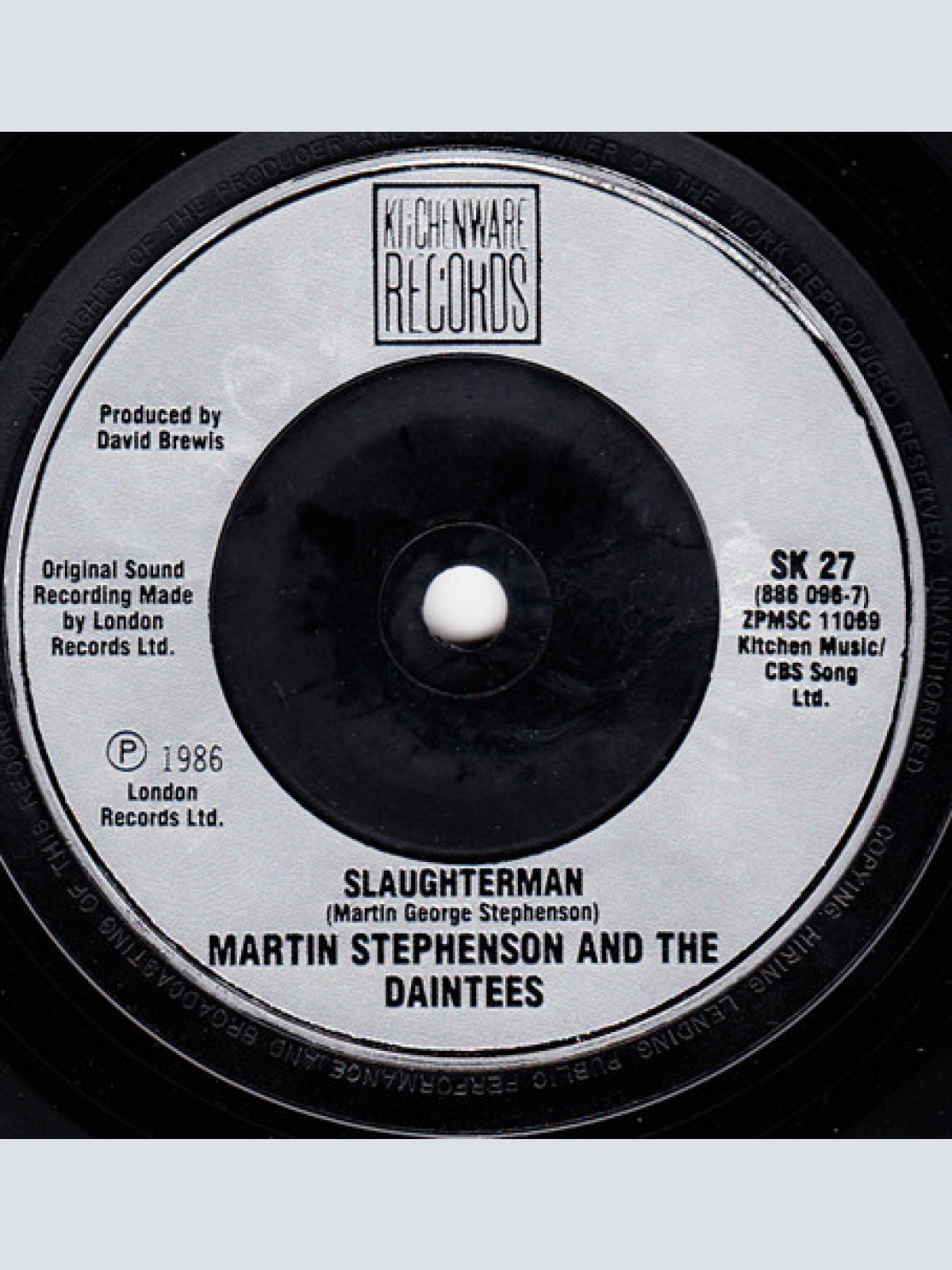Vinyl / Martin Stephenson And The Daintees - Boat To Bolivia