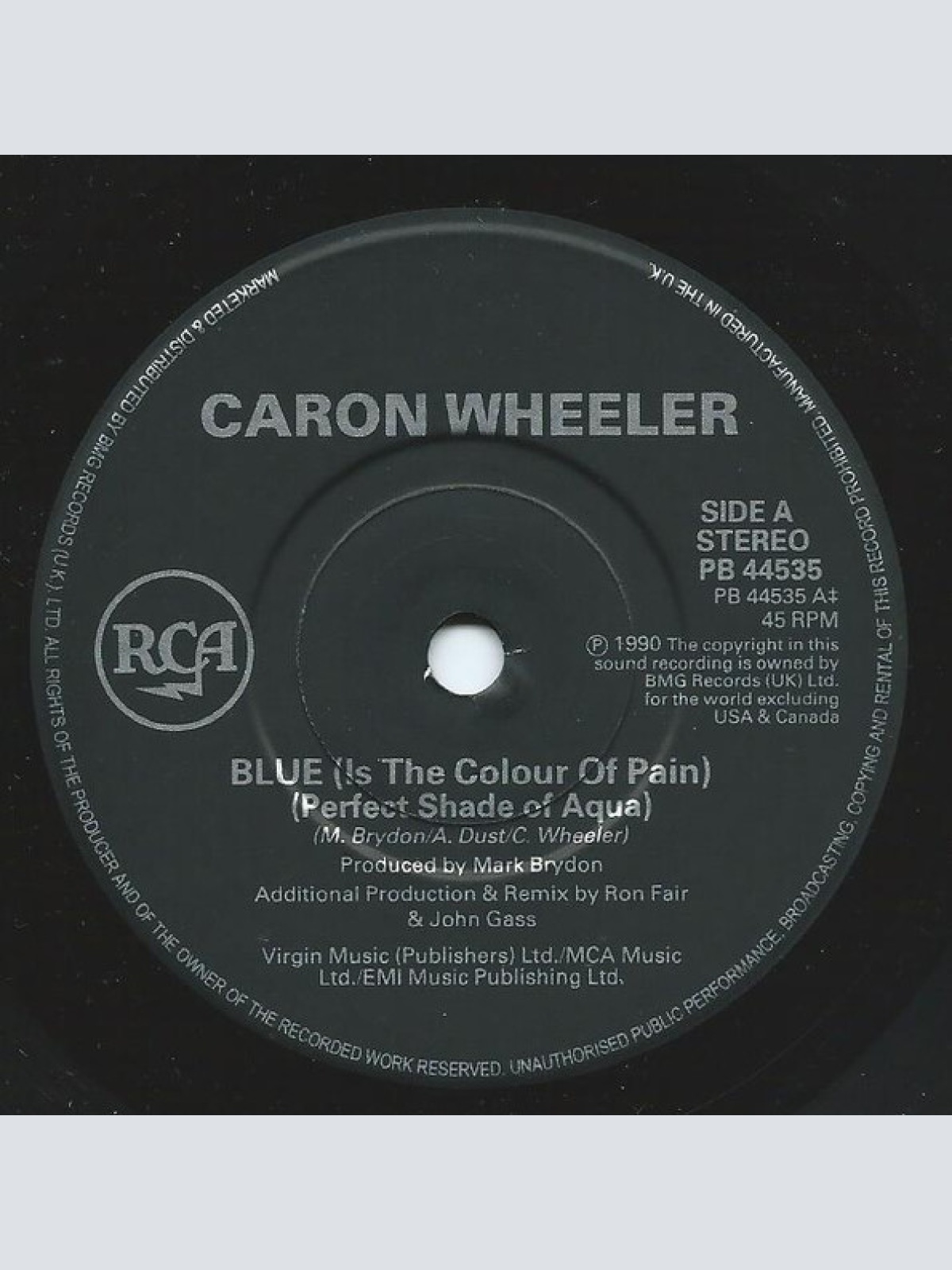 Vinyl / Caron Wheeler - Blue (Is The Colour Of Pain)