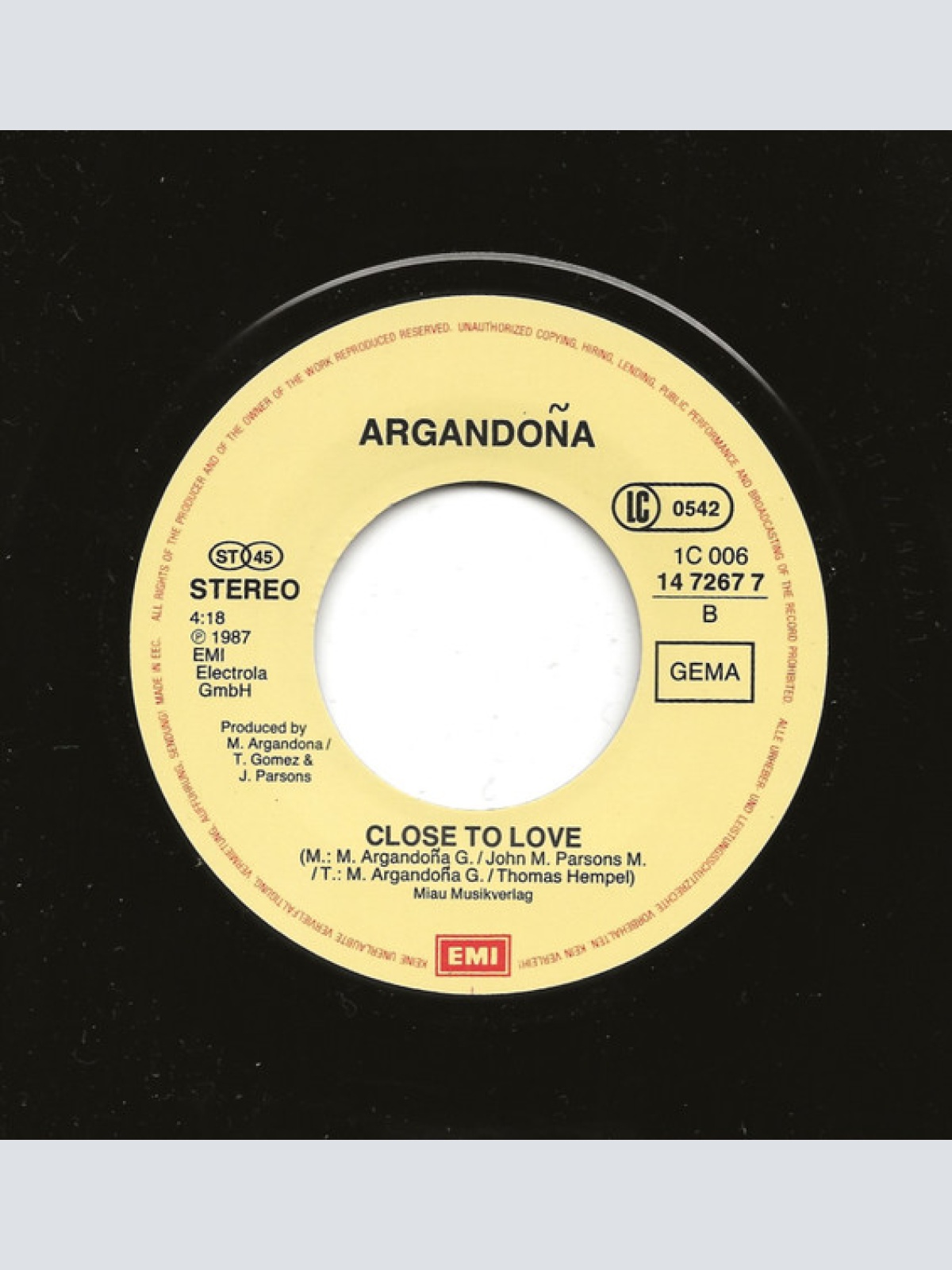 Vinyl / Argandoña* - Sailors