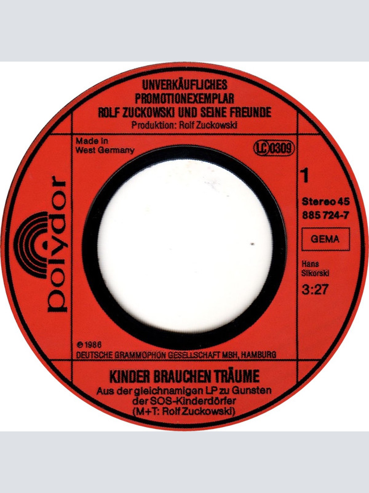 Vinyl / Rolf Zuckowski Und Seine Freunde* - Kinder Brauchen Träume