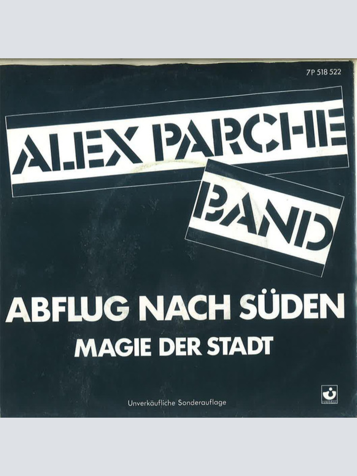 Vinyl / Alex Parche Band - Abflug Nach Süden