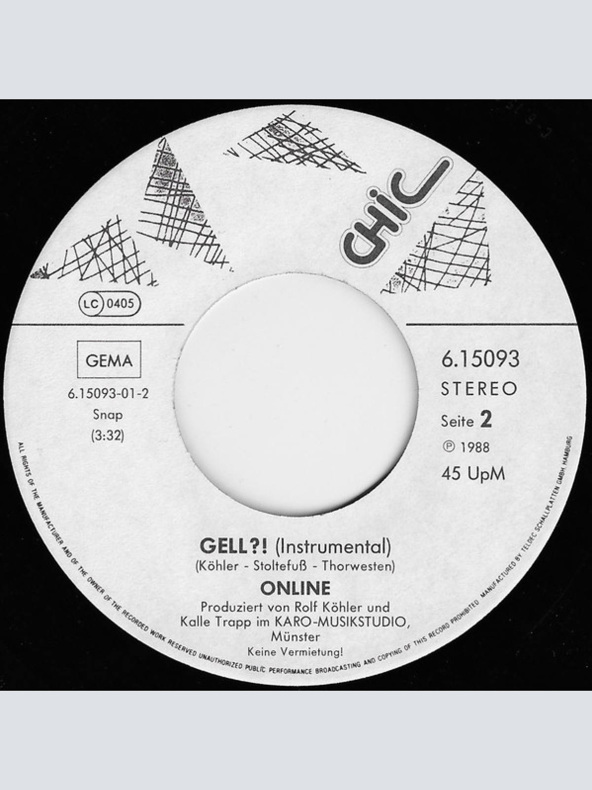 Vinyl / On Line (3) - Gell?!