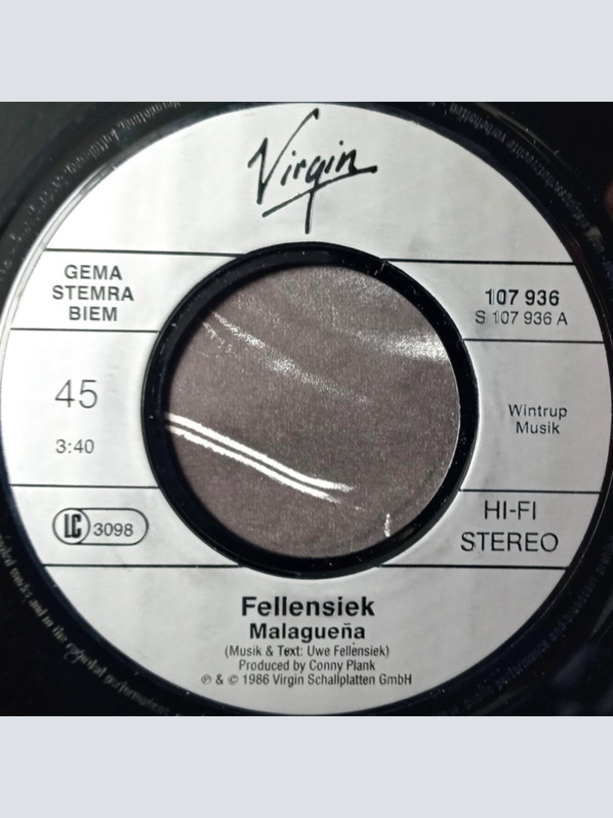 Vinyl / Uwe Fellensiek - Malaguena