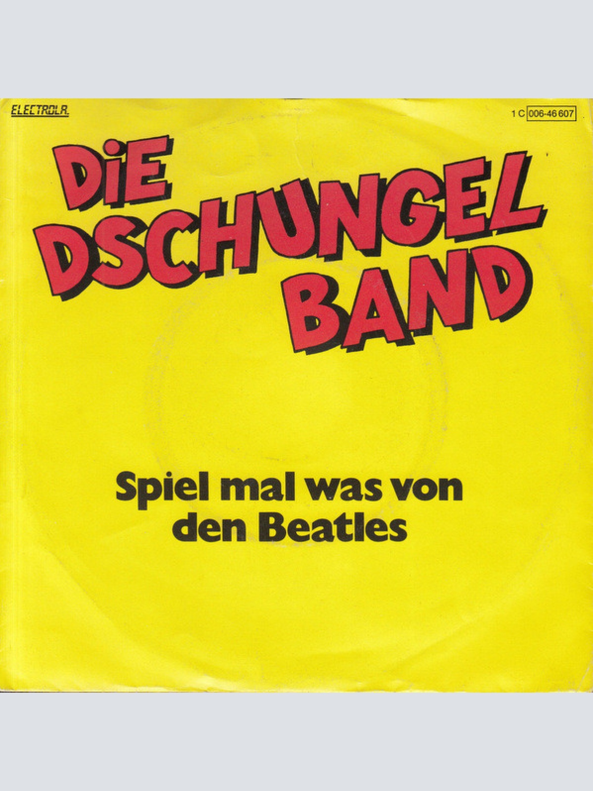 Vinyl / Die Dschungelband - Spiel Mal Was Von Den Beatles