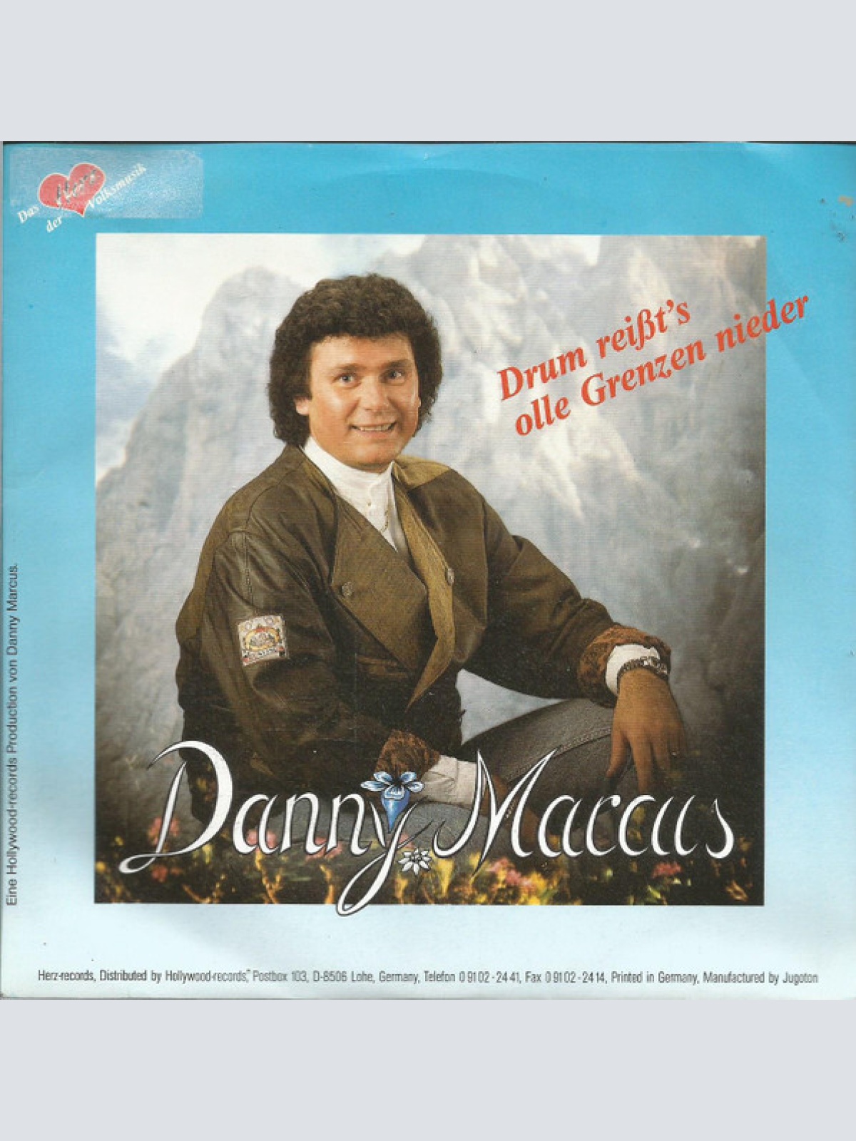 Vinyl / Danny Marcus - Drum Reißt's Olle Grenzen Nieder