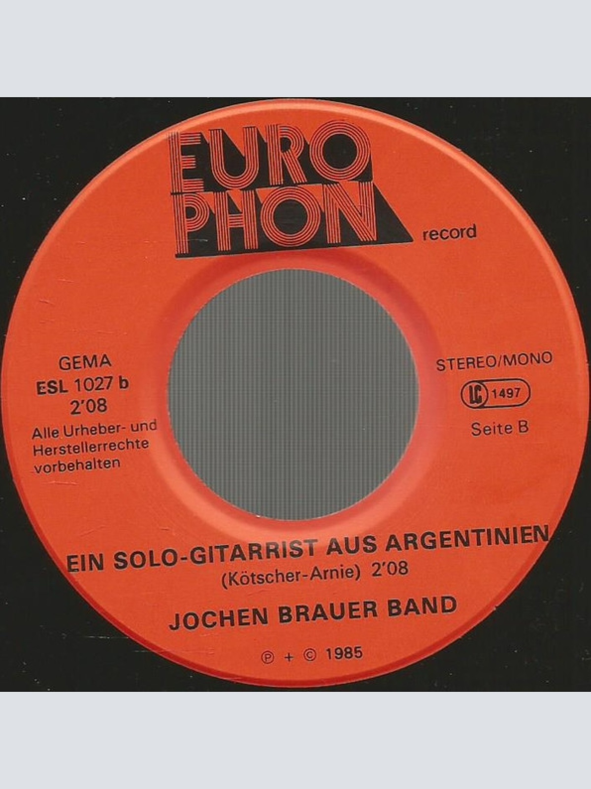 Vinyl / Jochen Brauer Band - Wenn Engel Reisen