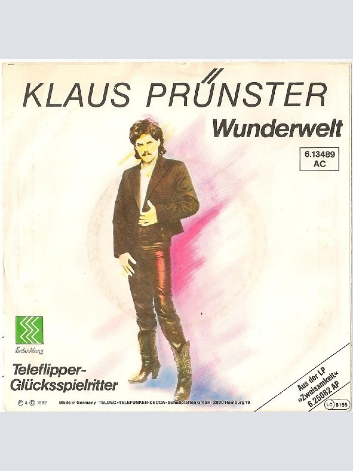 Vinyl / Klaus Prünster - Wunderwelt / Teleflipper-Glücksspielritter