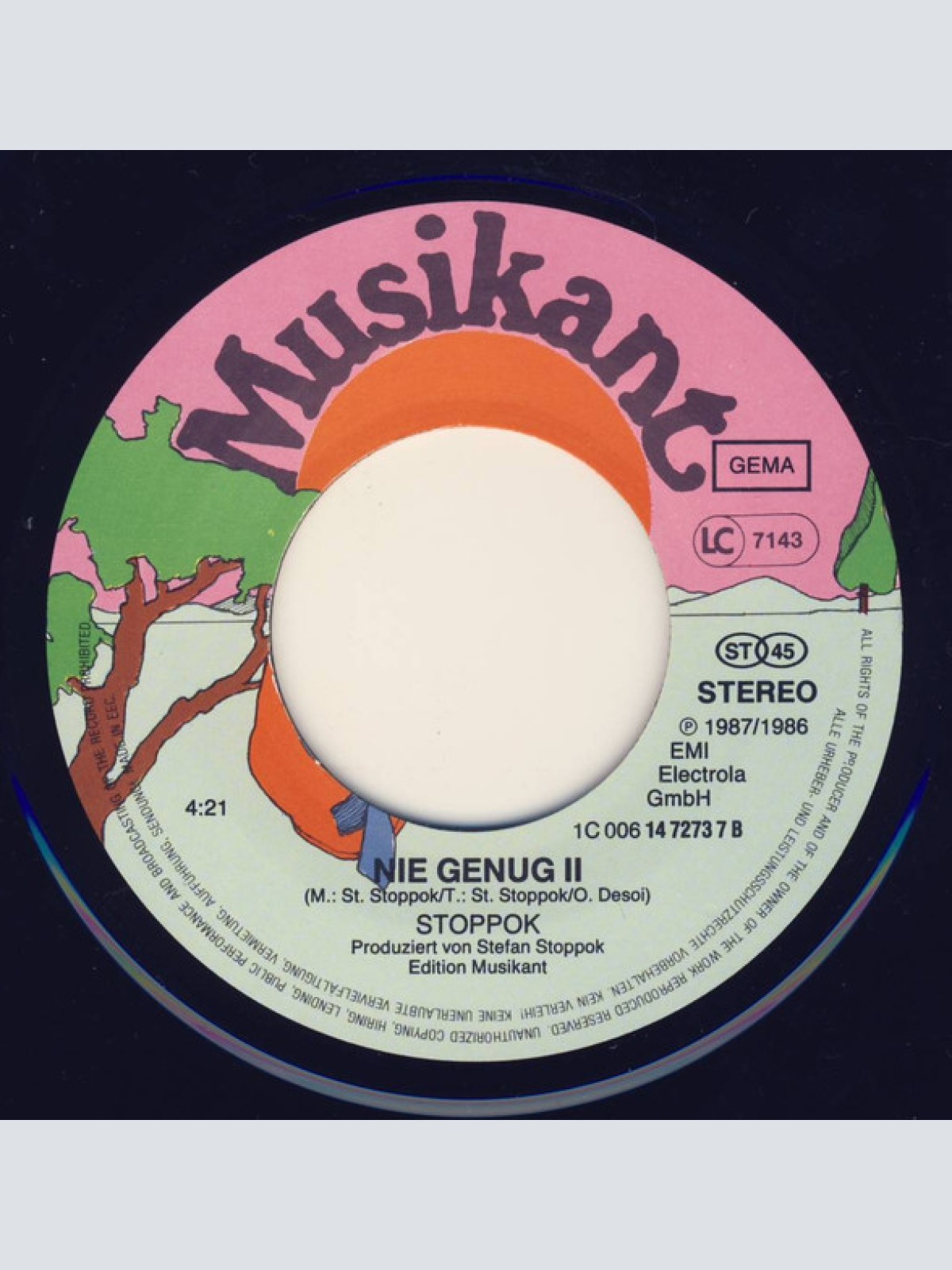 Vinyl / Stoppok - Wo Das Leben Pulsiert (Hart-Chor-Mix)