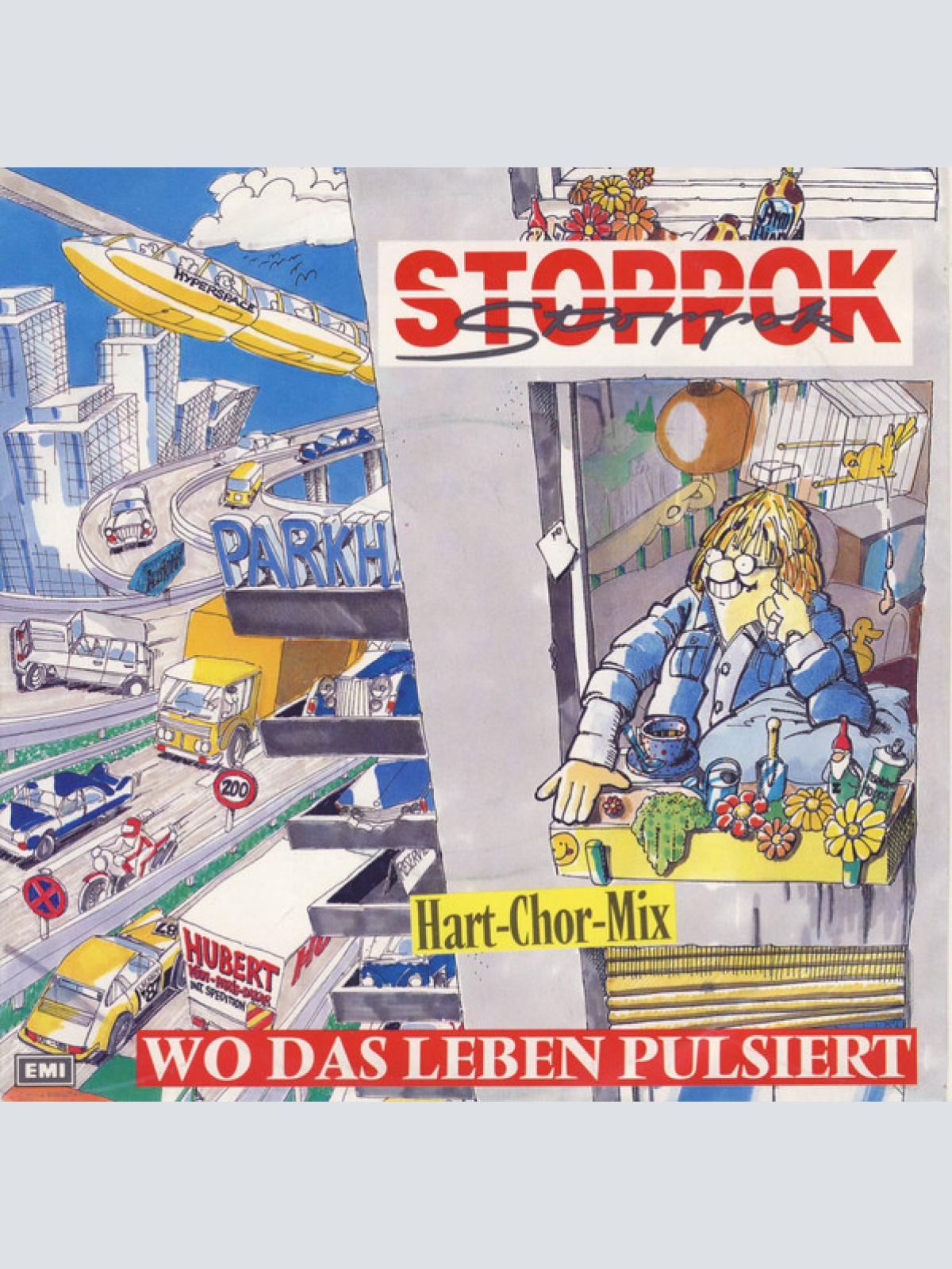 Vinyl / Stoppok - Wo Das Leben Pulsiert (Hart-Chor-Mix)