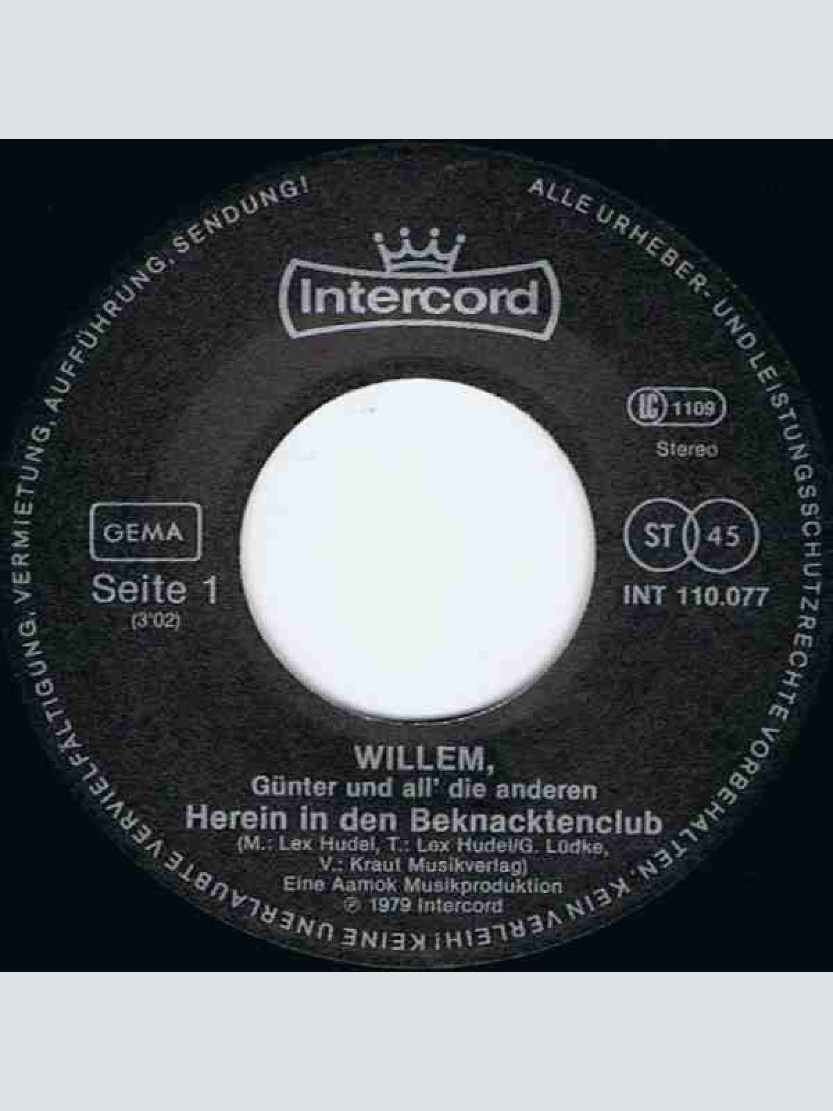 Vinyl / Willem (2), Günter* Und All' Die Anderen - Herein In Den Beknacktenclub