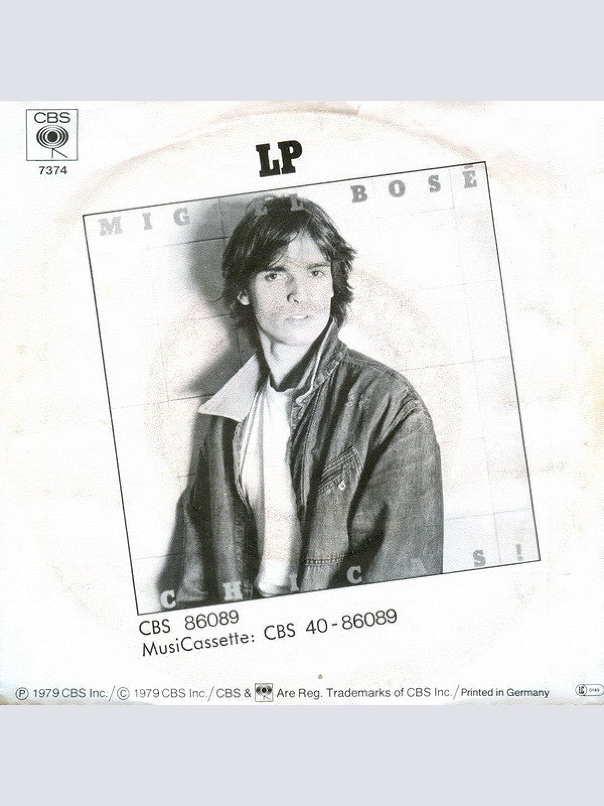 Vinyl / Miguel Bosé - Super, Superman