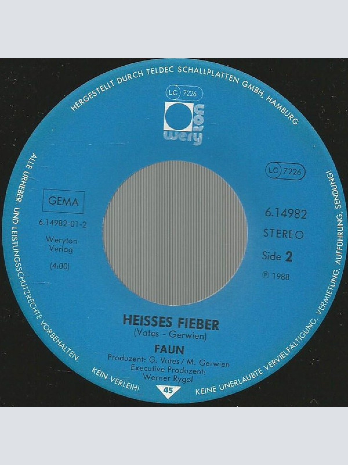 Vinyl / Faun (16) - Feuer Auf Der Haut