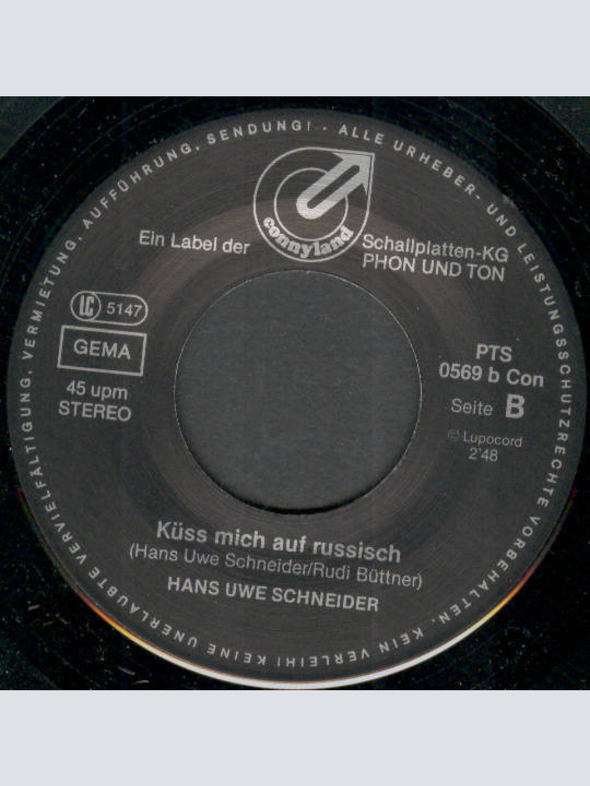 Vinyl / Hans Uwe Schneider - Hessischer Kauboi