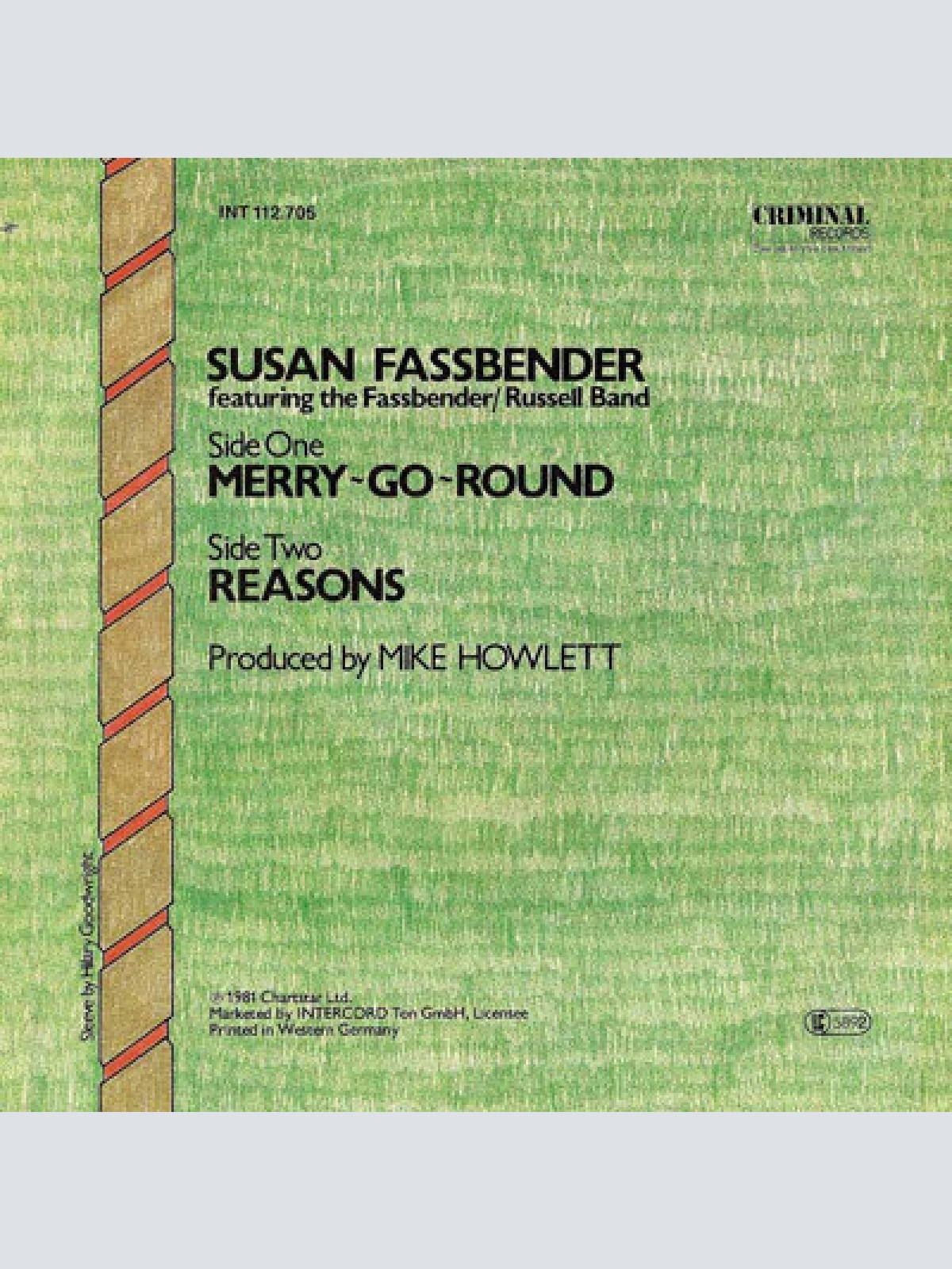 Vinyl / Susan Fassbender - Merry-Go-Round