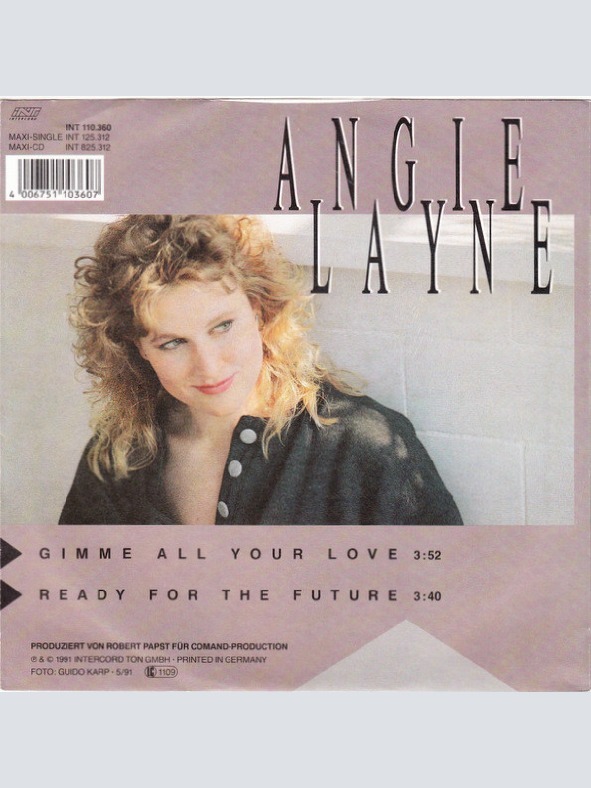 Vinyl / Angie Layne - Gimme All Your Love