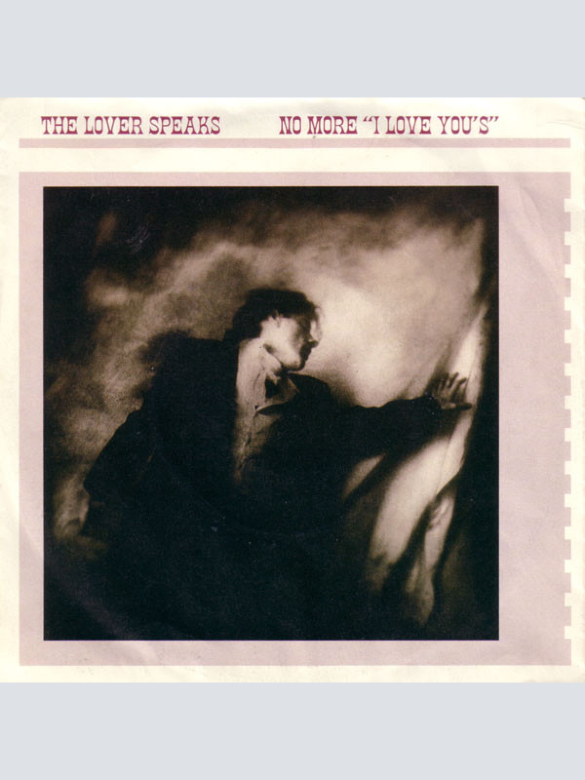 Vinyl / The Lover Speaks - No More "I Love You's"