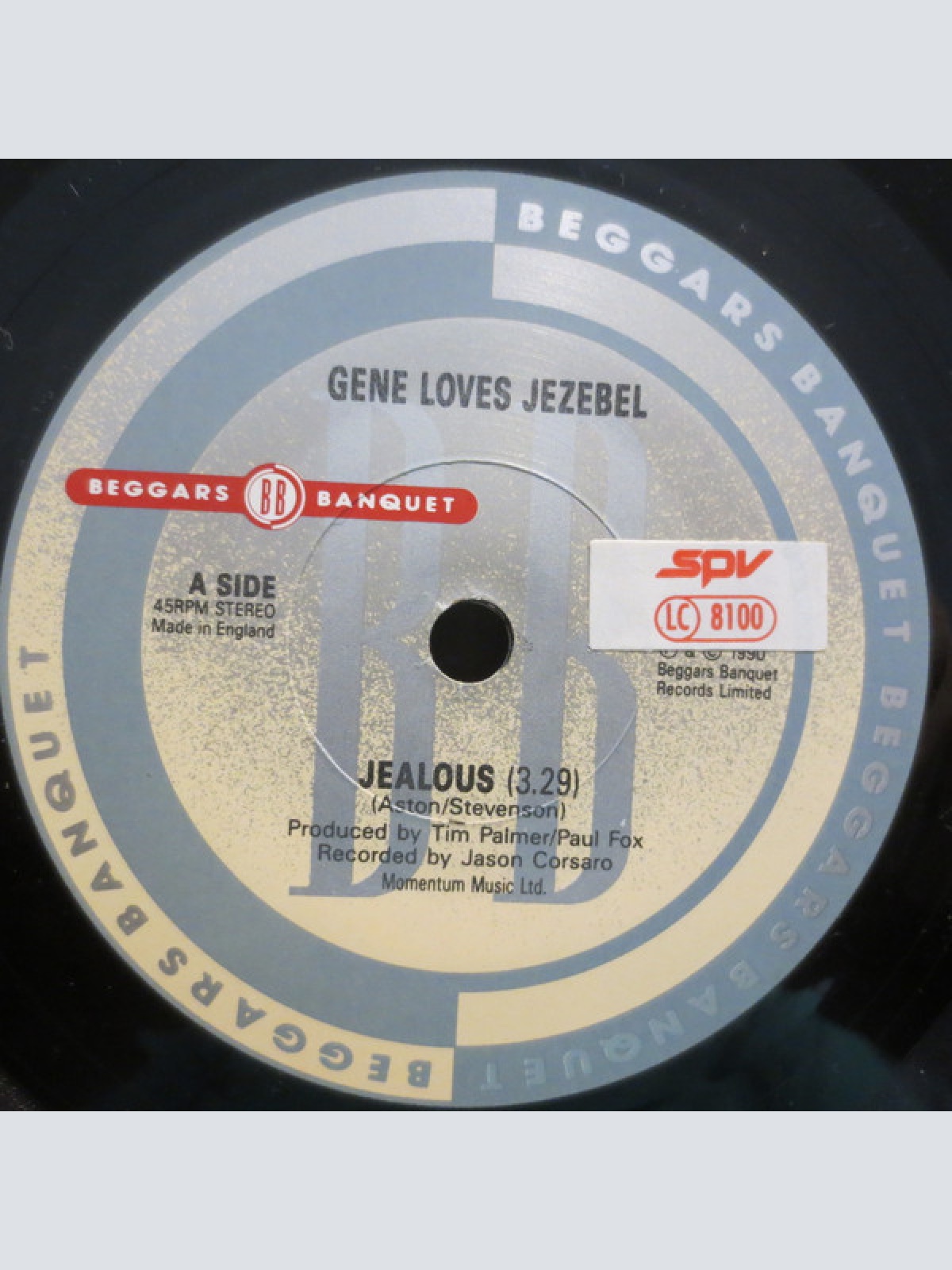 Vinyl / Gene Loves Jezebel - Jealous