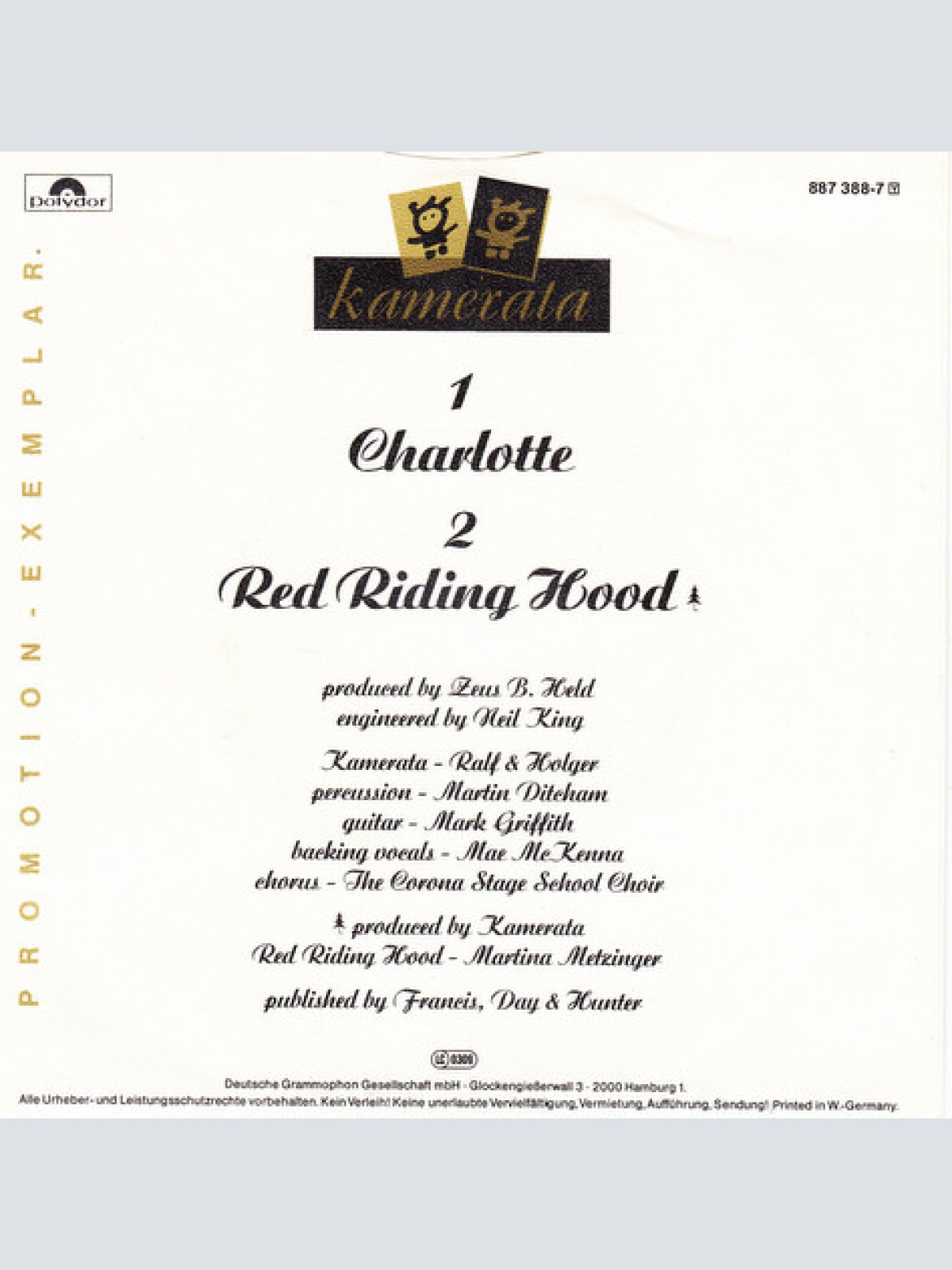 Vinyl / Kamerata - Charlotte (Special Radio Mix)