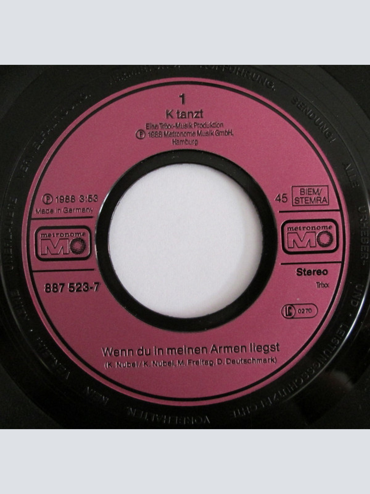 Vinyl / K-tanzt - Wenn Du In Meinen Armen Liegst