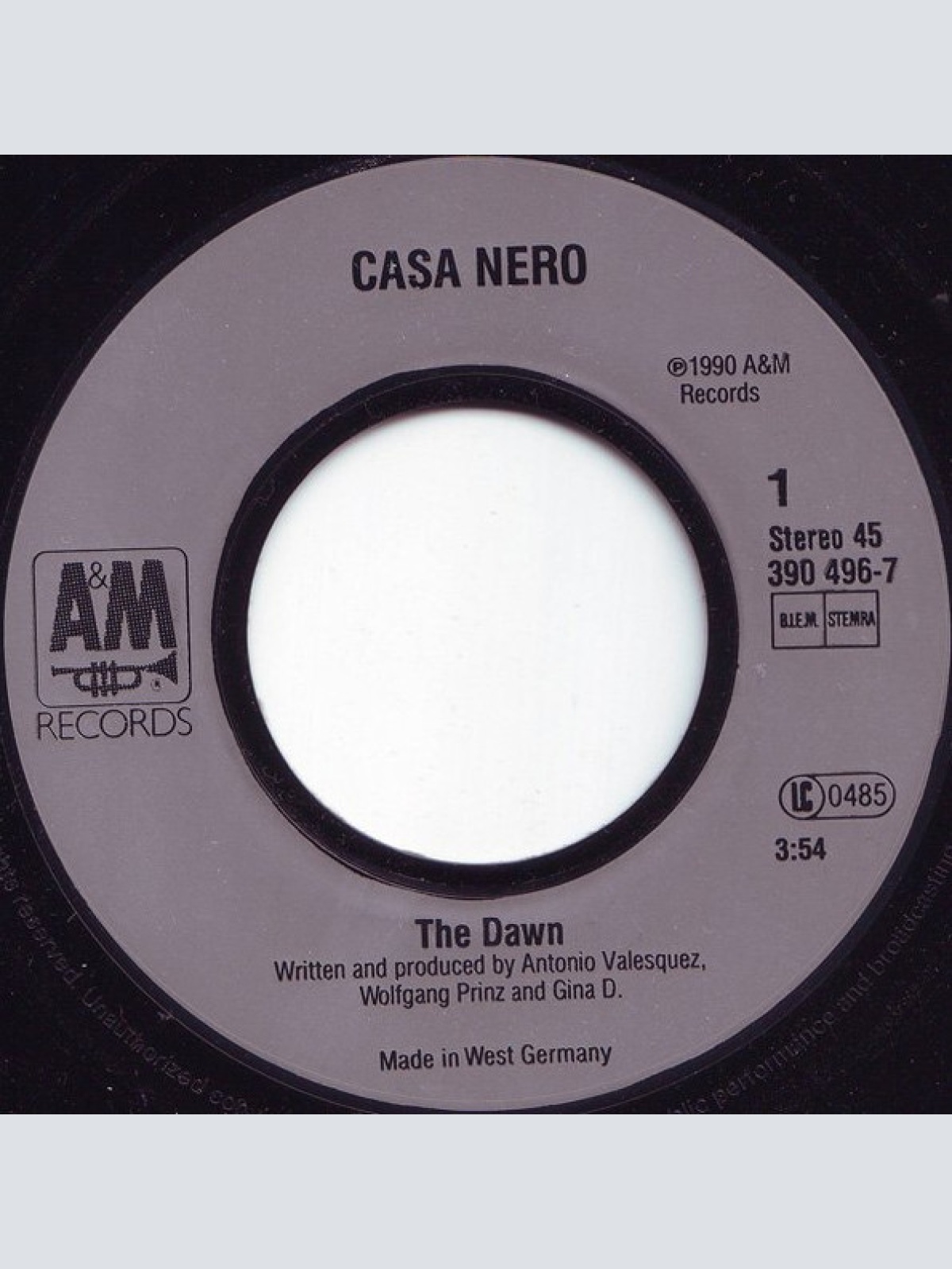 Vinyl / Casa Nero - The Dawn