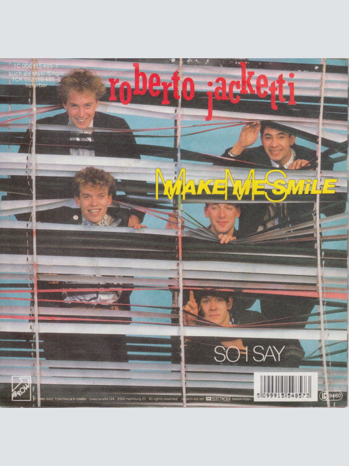 Vinyl / Roberto Jacketti And The Scooters* - Make Me Smile