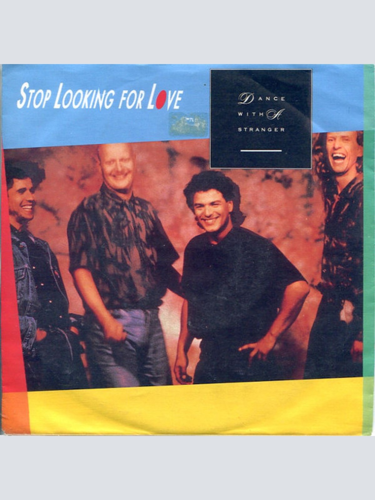 Vinyl / Dance With A Stranger - Stop Looking For Love