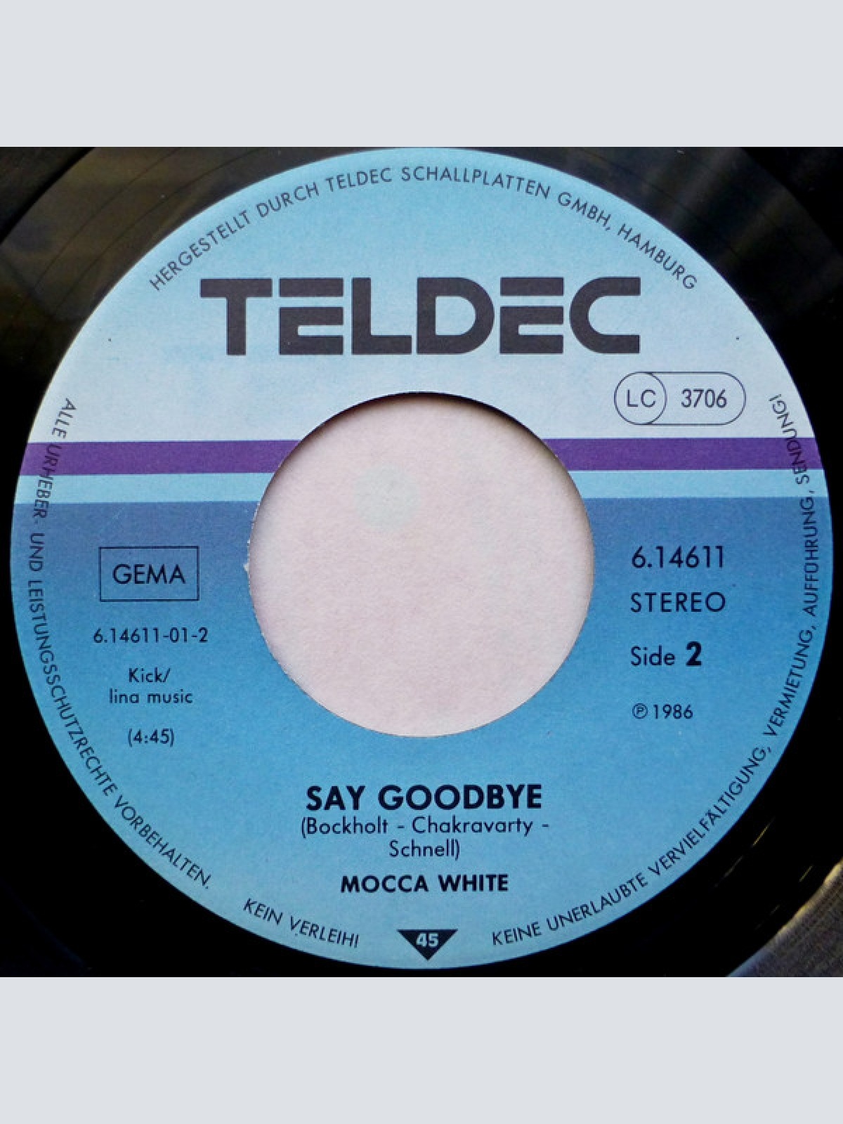 Vinyl / Mocca White - In The Summertime