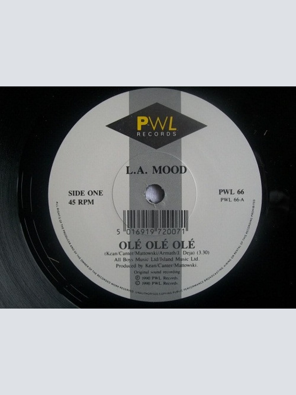 Vinyl / L.A. Mood - Olé Olé Olé