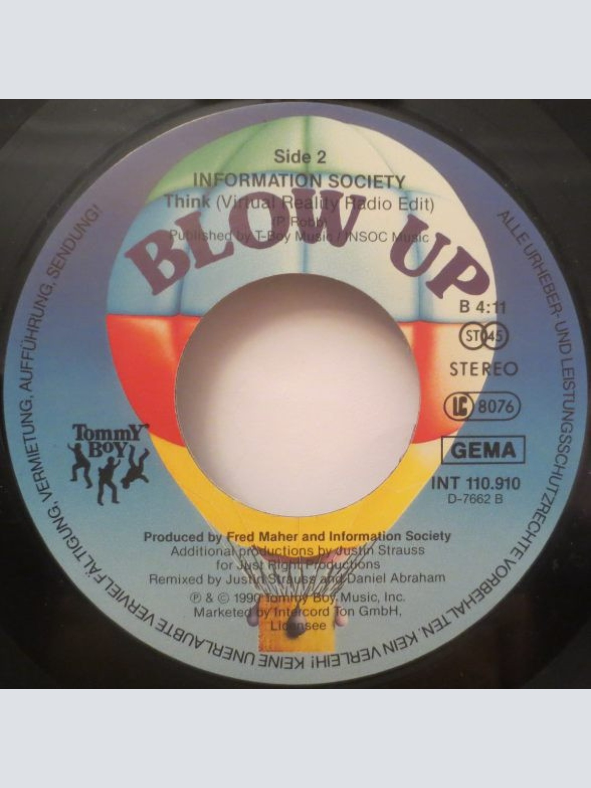 Vinyl / Information Society - Think