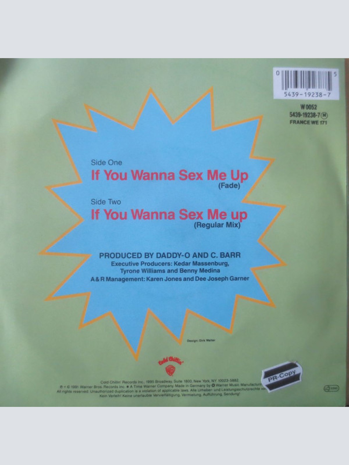 Vinyl / T.C.F.* Feat. Asia Fernandez* - If You Wanna Sex Me Up