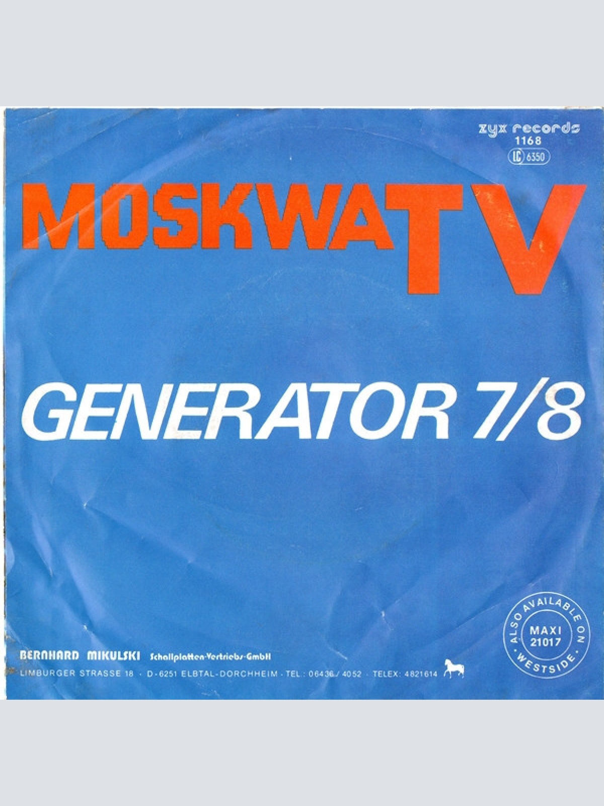 Vinyl / Moskwa TV - Generator 7/8