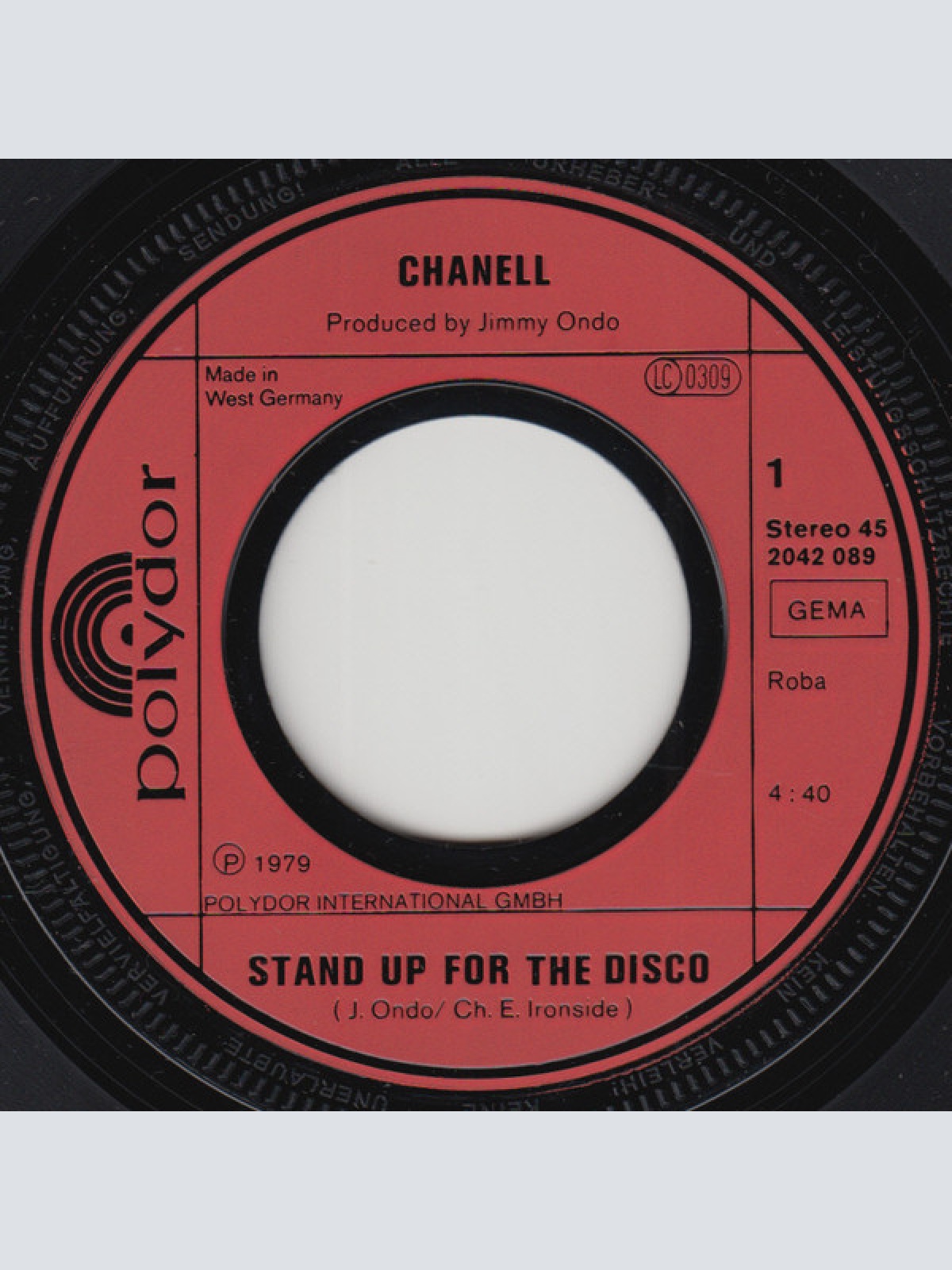 Vinyl / Chanell (3) - Stand Up For The Disco