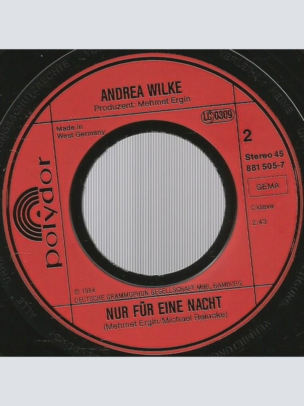 Vinyl / Andrea Wilke - Vogelfrei