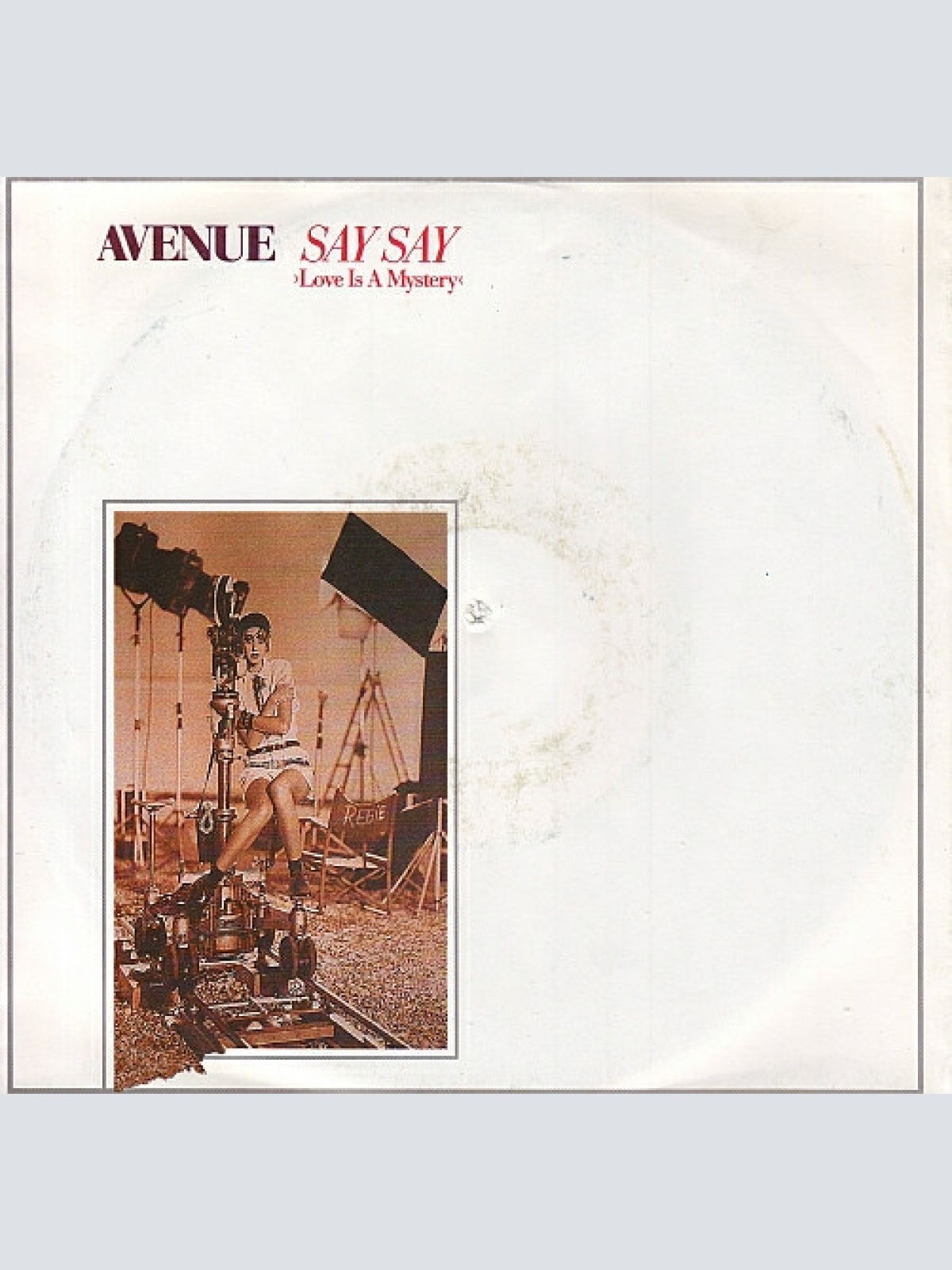 Vinyl / Avenue (4) - Say Say (Love Is A Mystery)