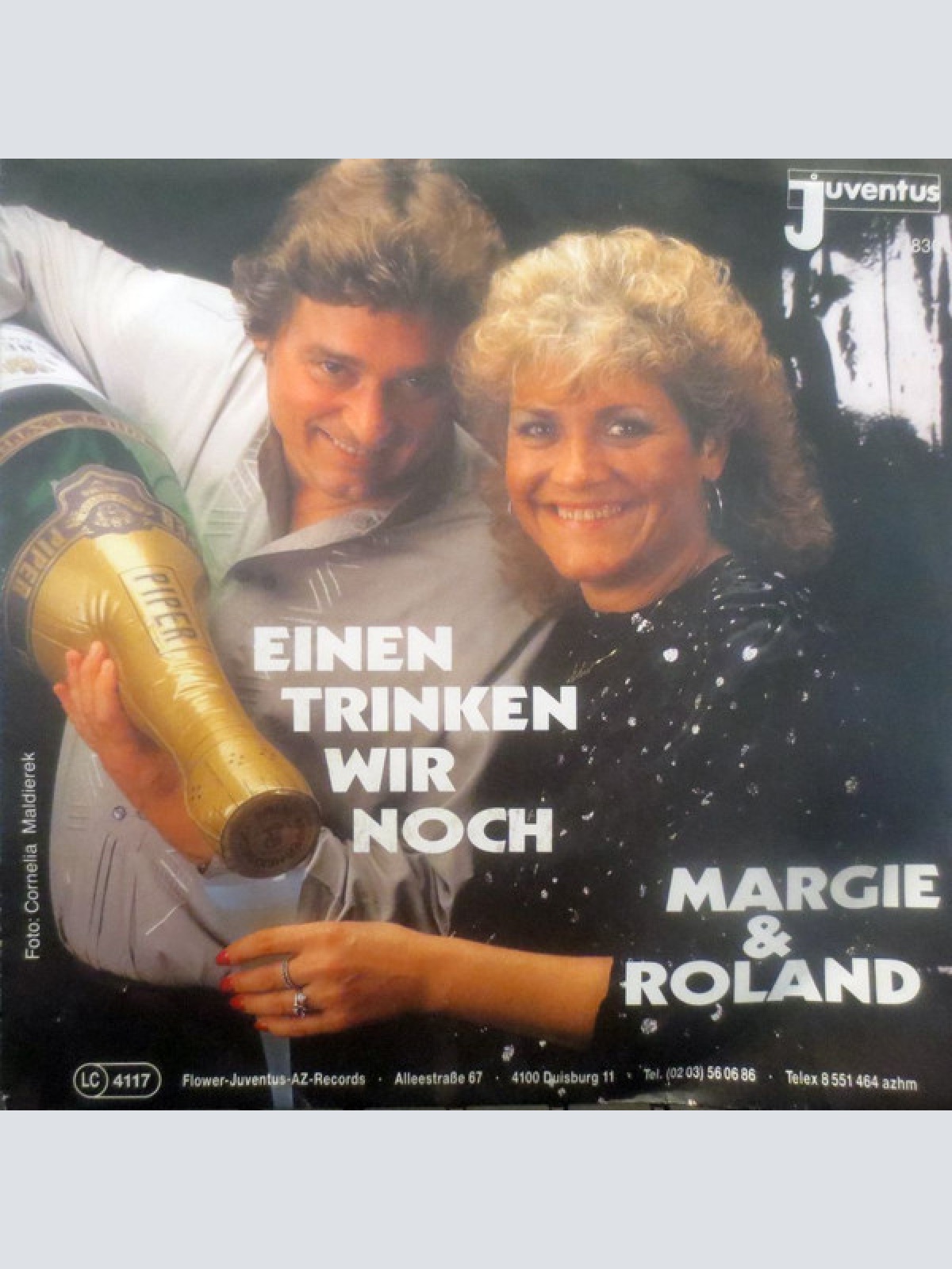 Vinyl / Margie & Roland - Einen Trinken Wir Noch