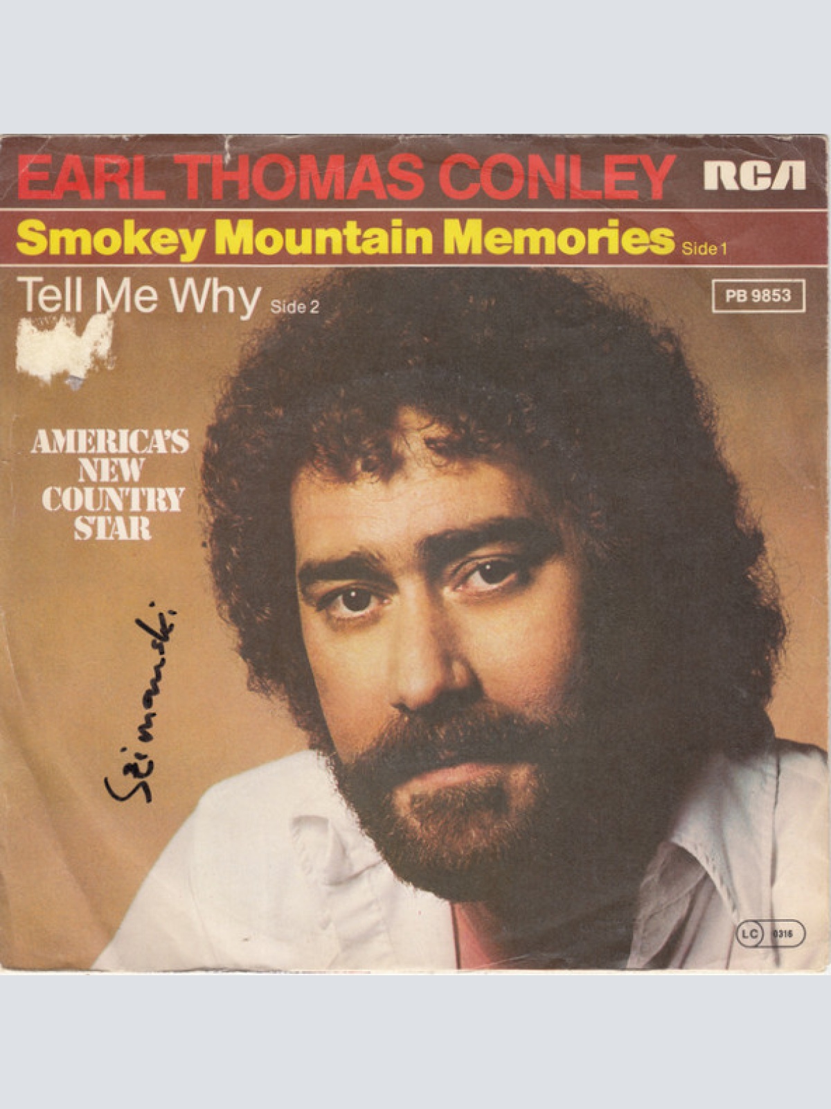 Vinyl / Earl Thomas Conley - Smokey Mountain Memories