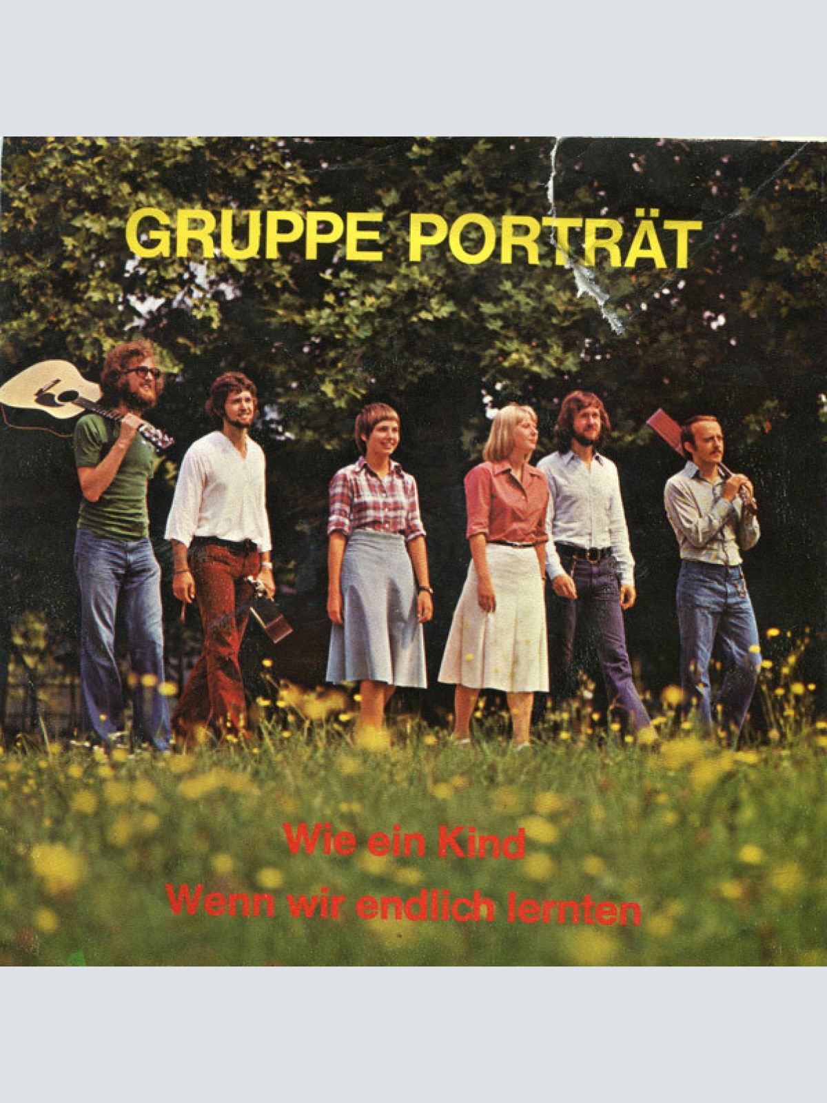 Vinyl / Gruppe Porträt - Wie Ein Kind / Wenn Wir Endlich Lernten