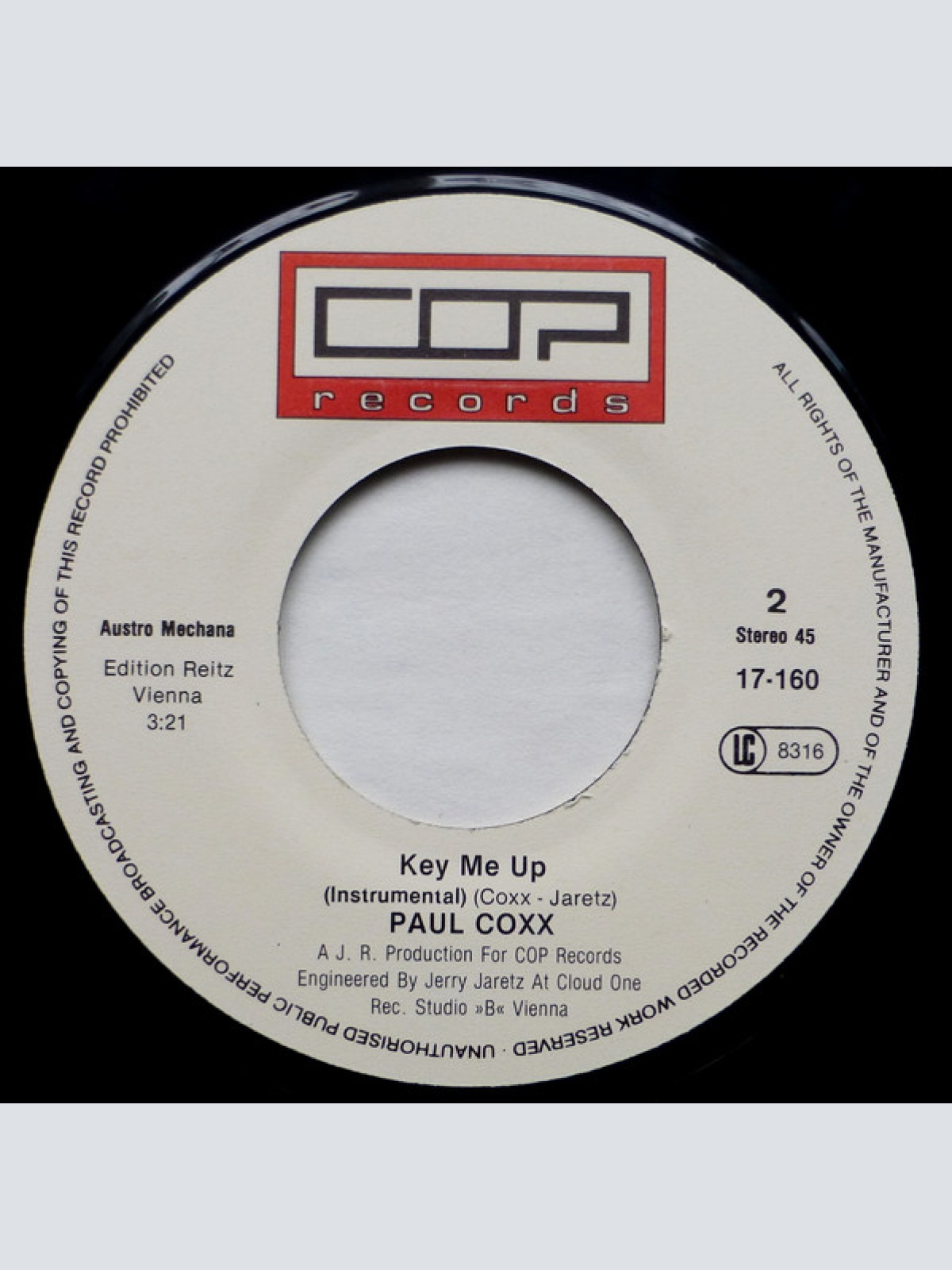 Vinyl / Paul Coxx - Burnin' Desire