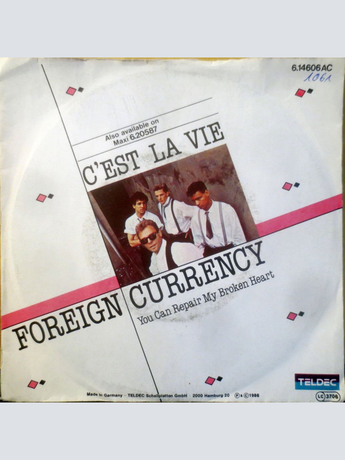 Vinyl / Foreign Currency - C'est La Vie