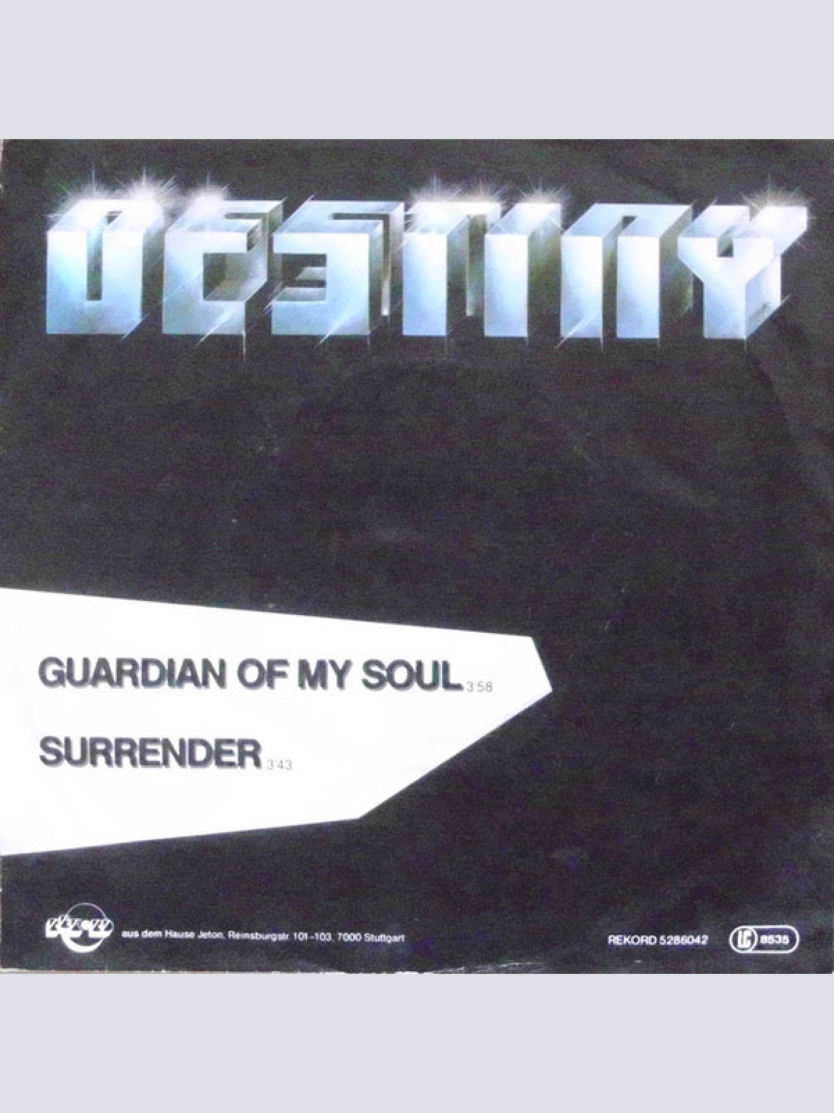 Vinyl / Destiny (31) - Guardian Of My Soul