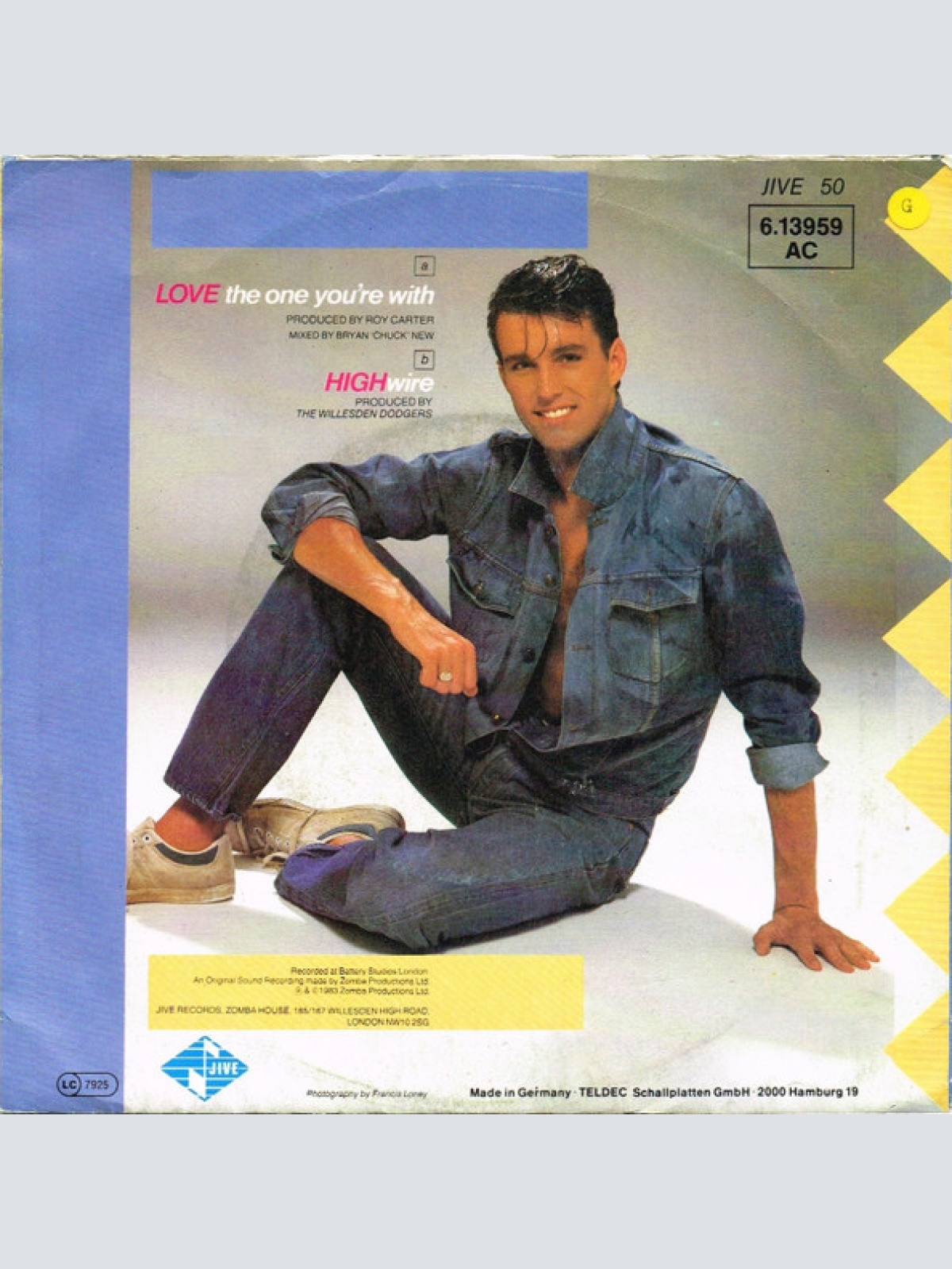 Vinyl / Steve Grant (3) with Tight Fit - Love The One You're With