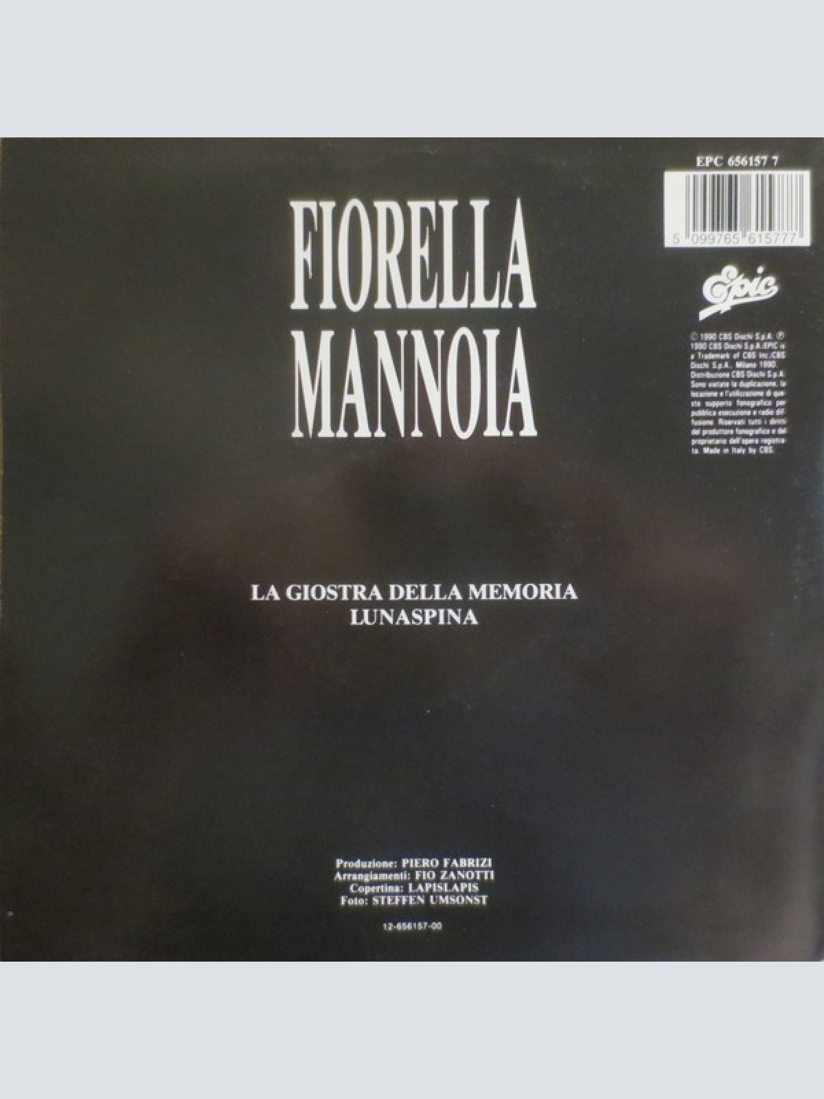 Vinyl / Fiorella Mannoia - La Giostra Della Memoria
