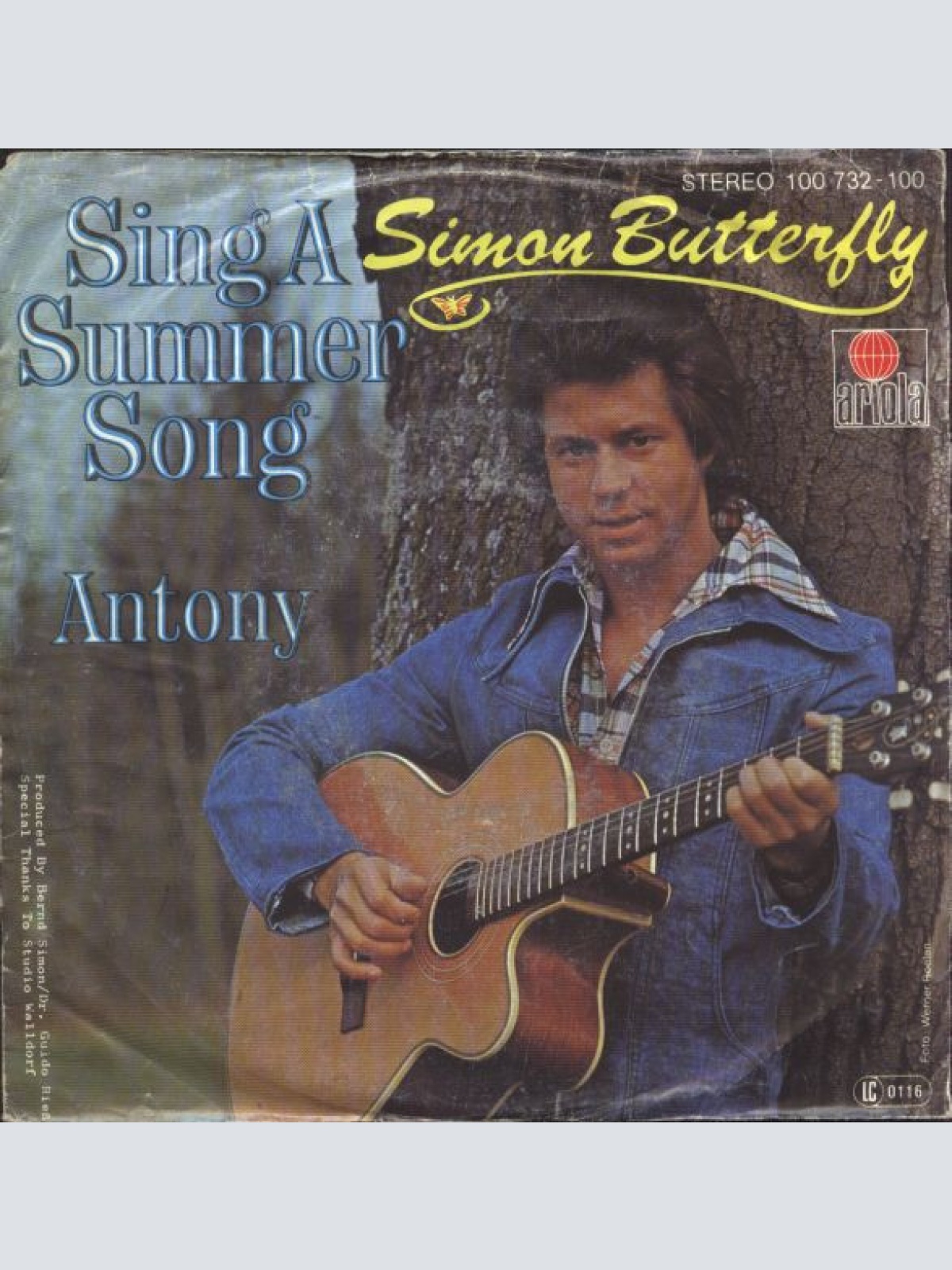 Vinyl / Simon Butterfly - Sing A Summer Song