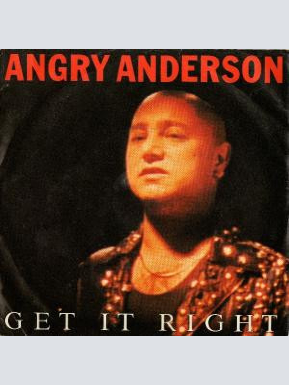 Vinyl / Angry Anderson - Get It Right