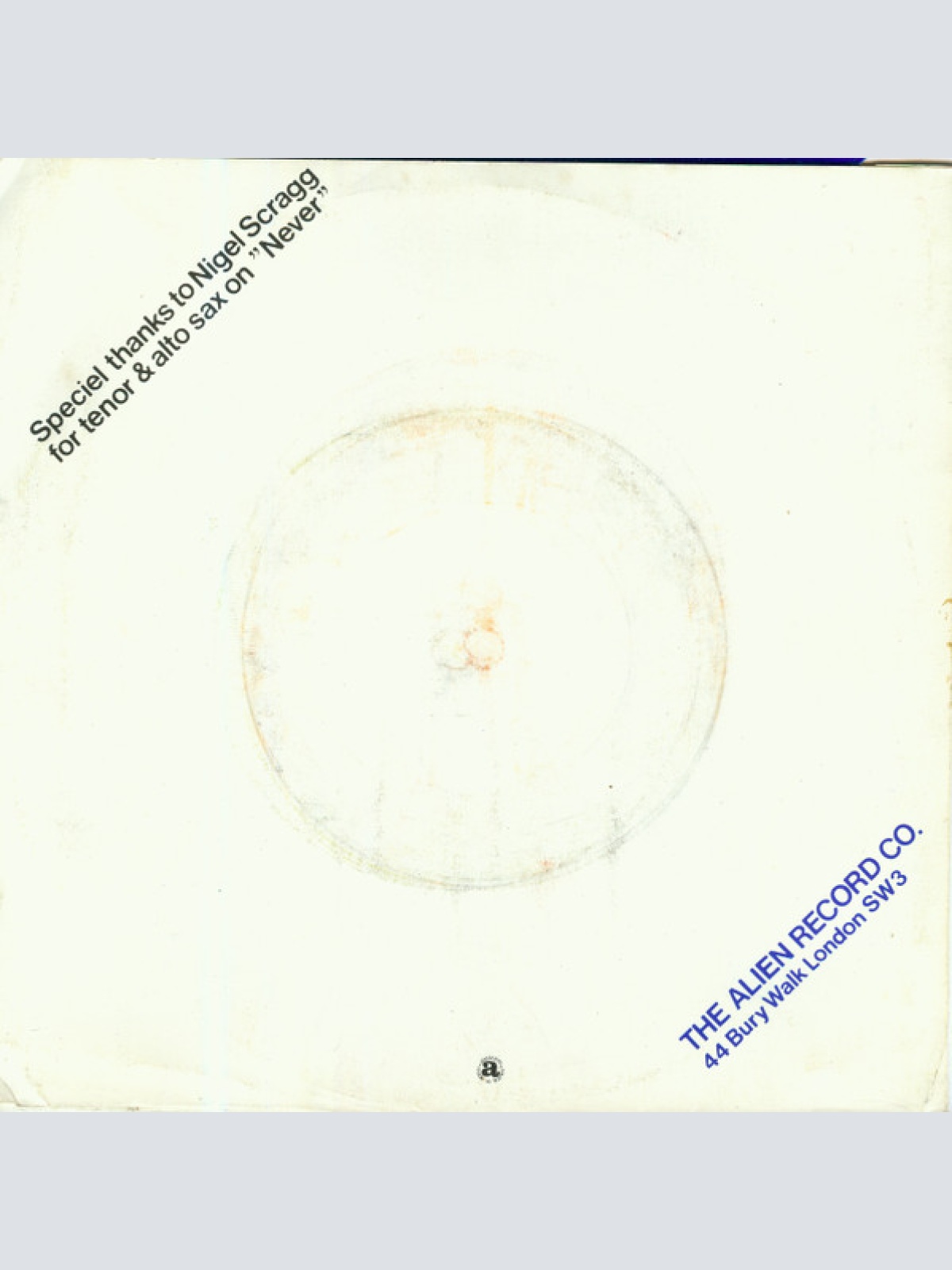 Vinyl / The Rivvits - Never