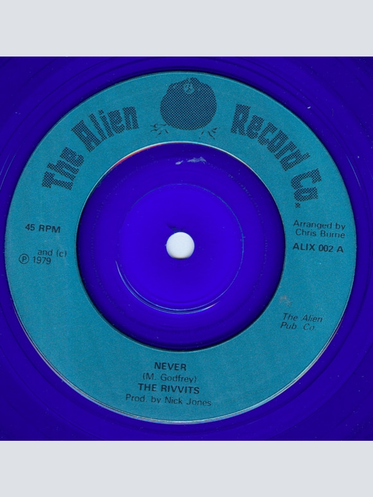 Vinyl / The Rivvits - Never