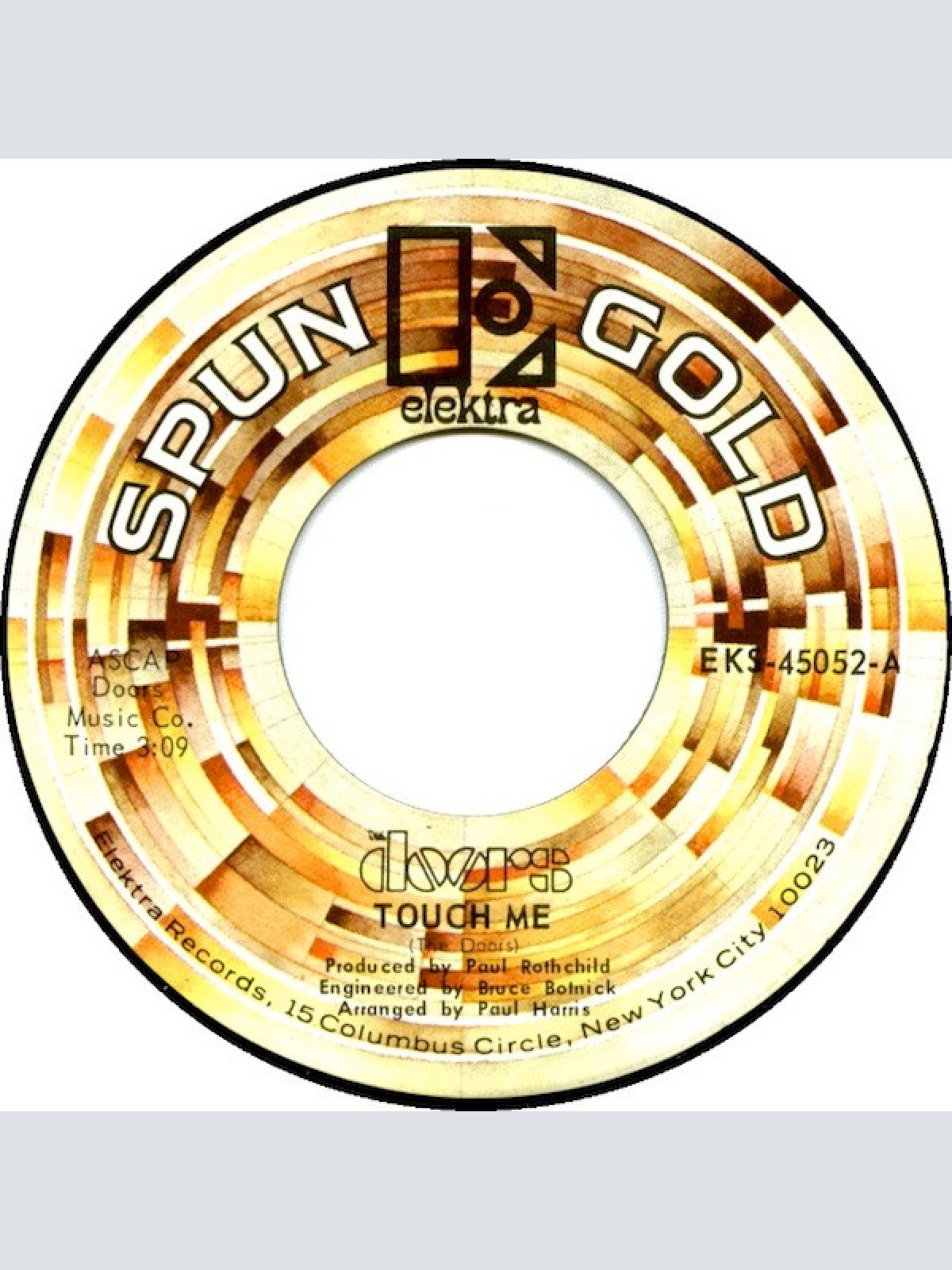Vinyl / The Doors - Touch Me / Hello, I Love You