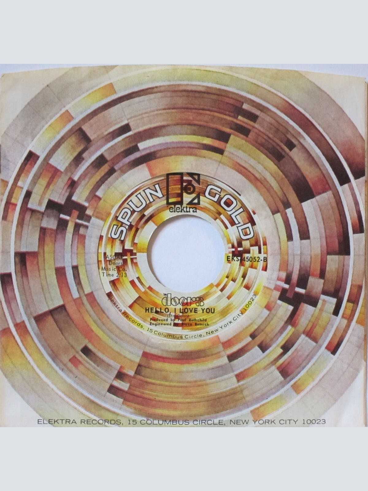 Vinyl / The Doors - Touch Me / Hello, I Love You