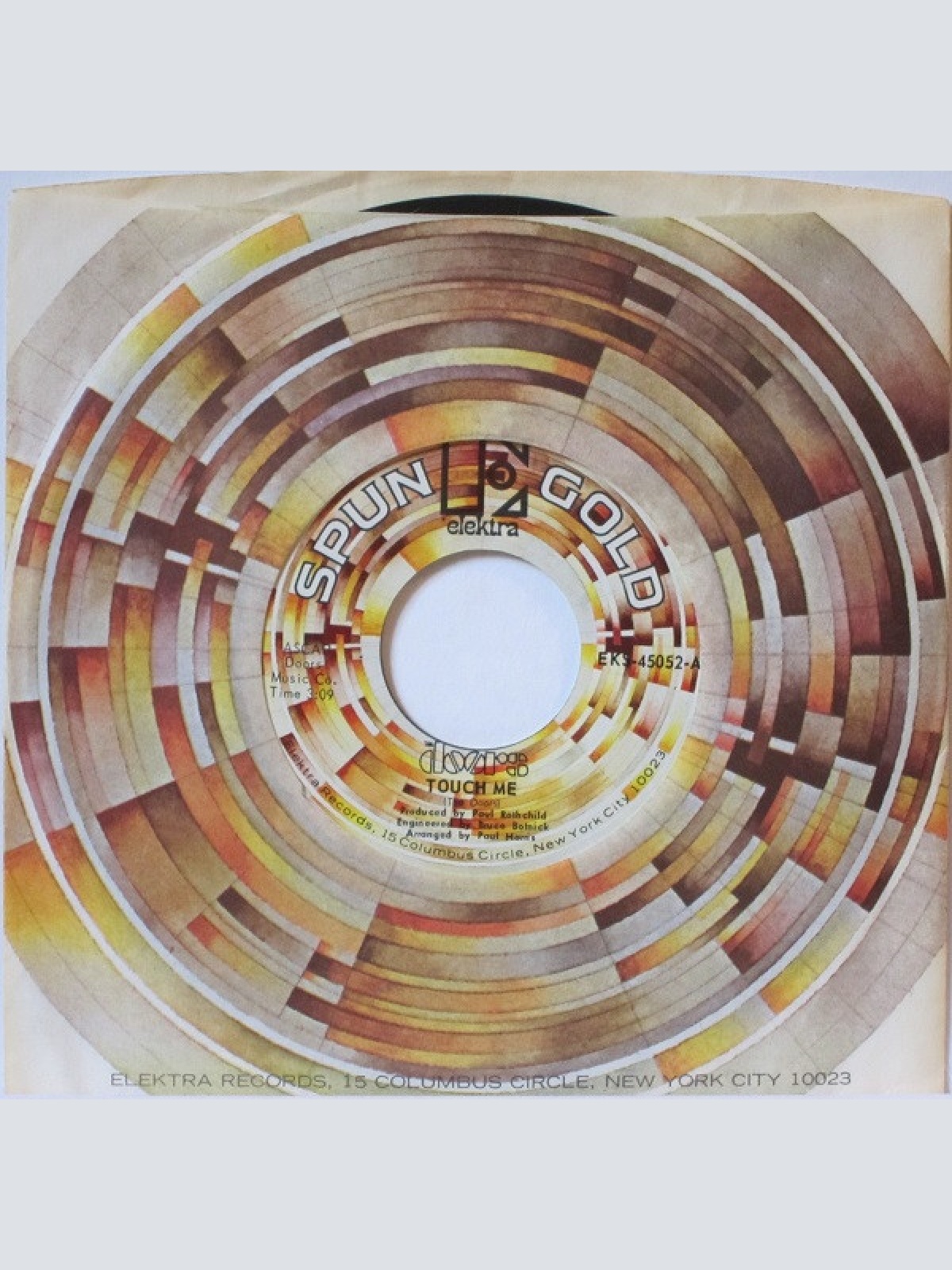 Vinyl / The Doors - Touch Me / Hello, I Love You